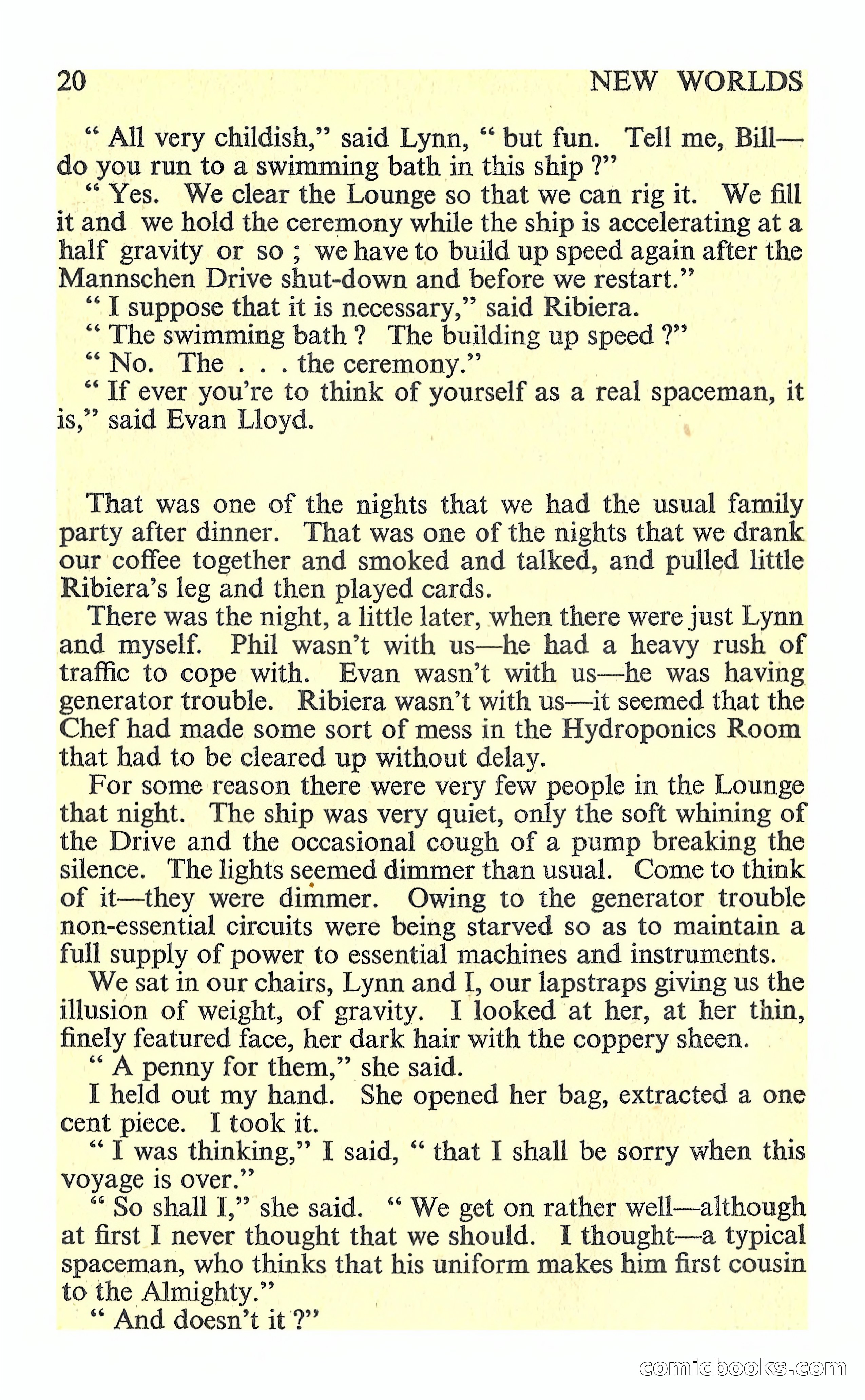 New Worlds Science Fiction, No. 76 — page 22 of 132