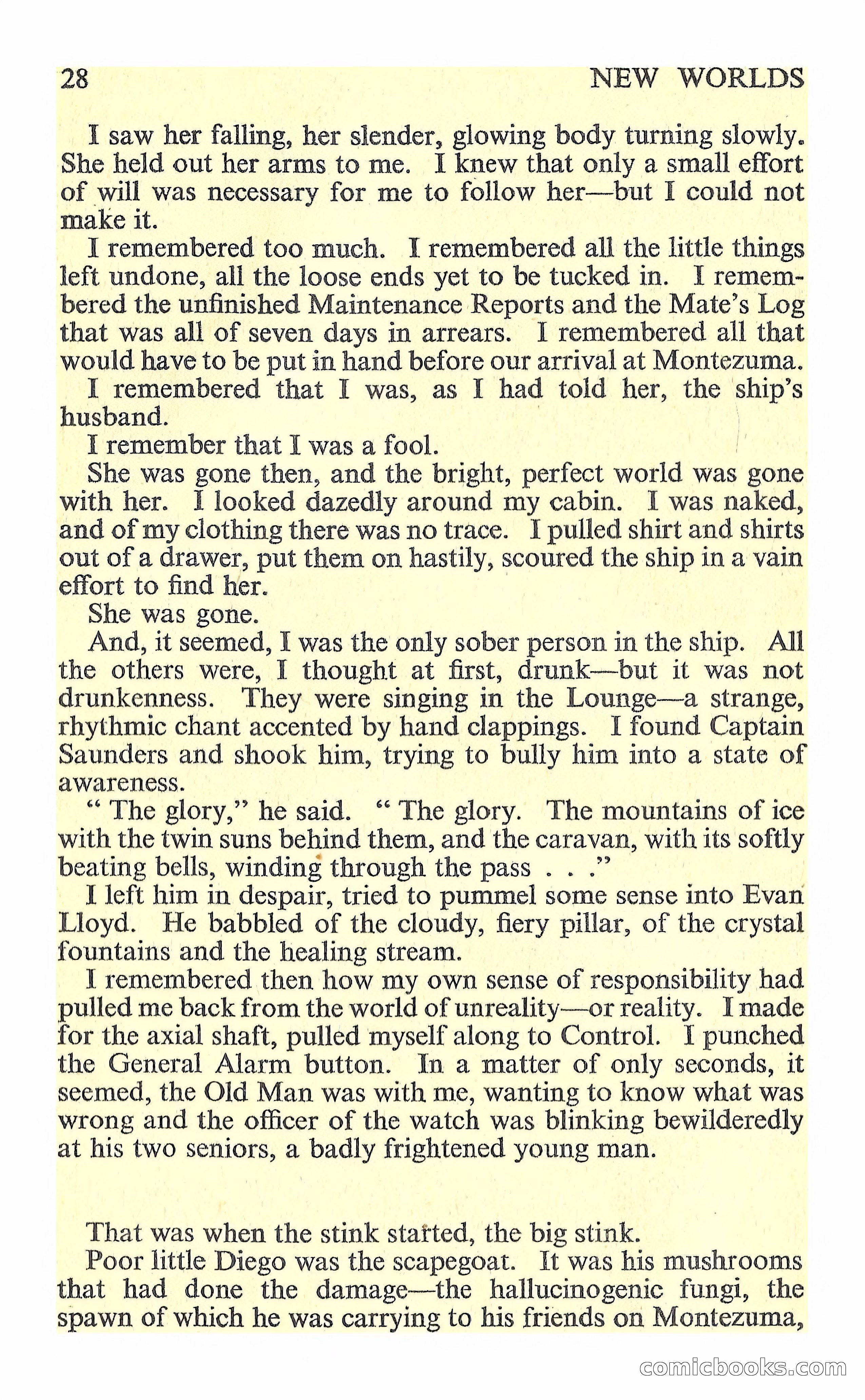 New Worlds Science Fiction, No. 76 — page 30 of 132