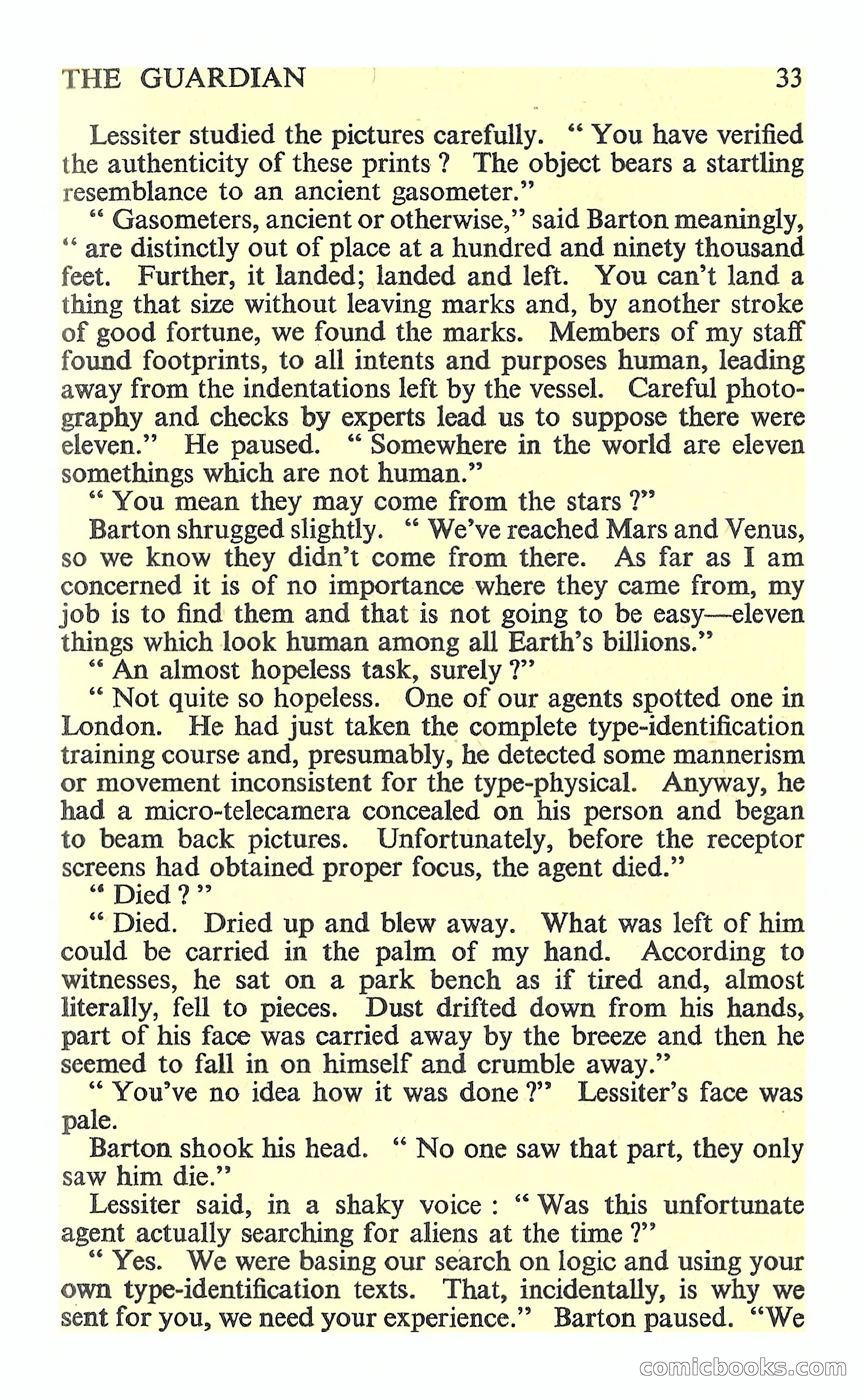 New Worlds Science Fiction, No. 76 — page 35 of 132