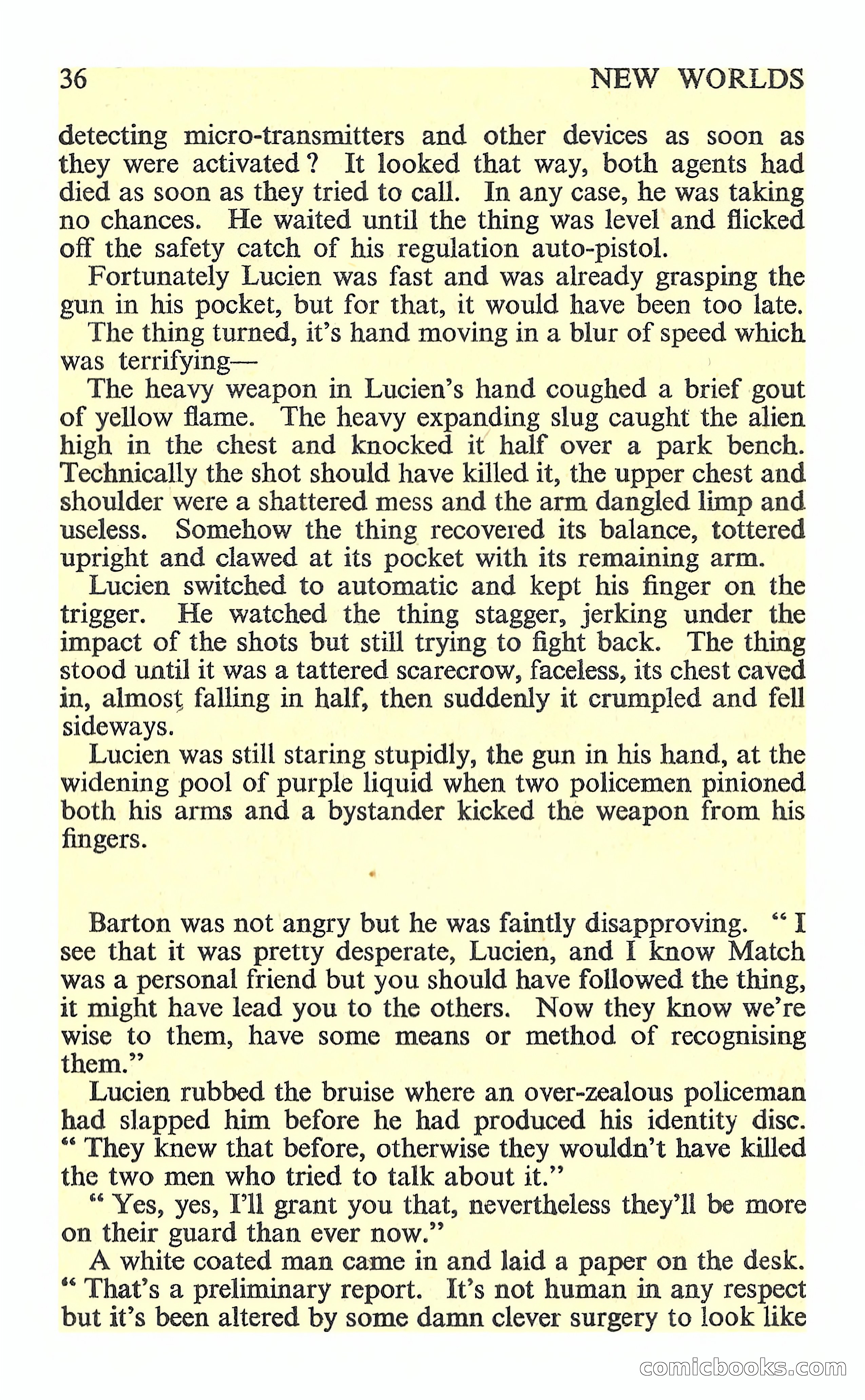 New Worlds Science Fiction, No. 76 — page 38 of 132