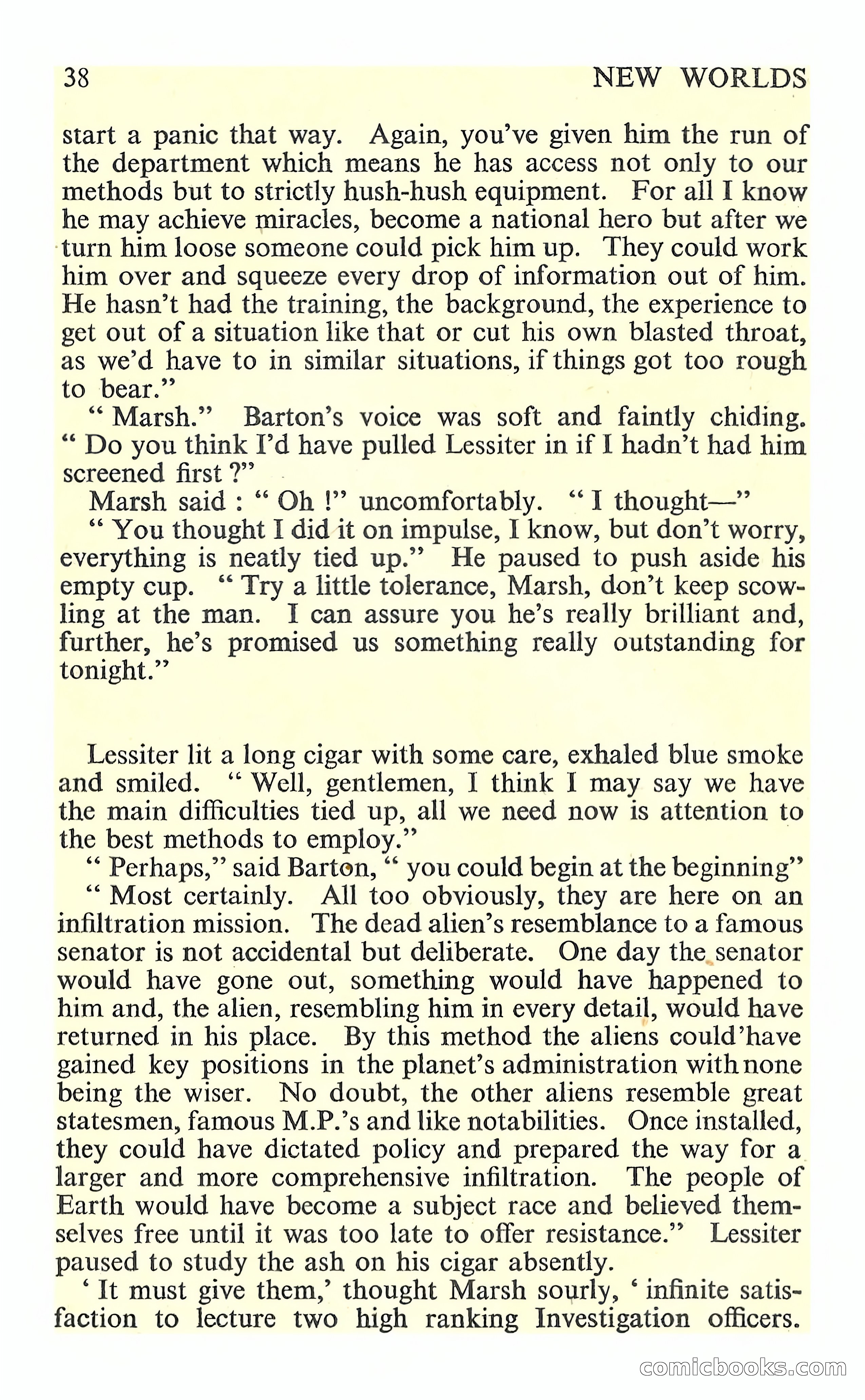 New Worlds Science Fiction, No. 76 — page 40 of 132