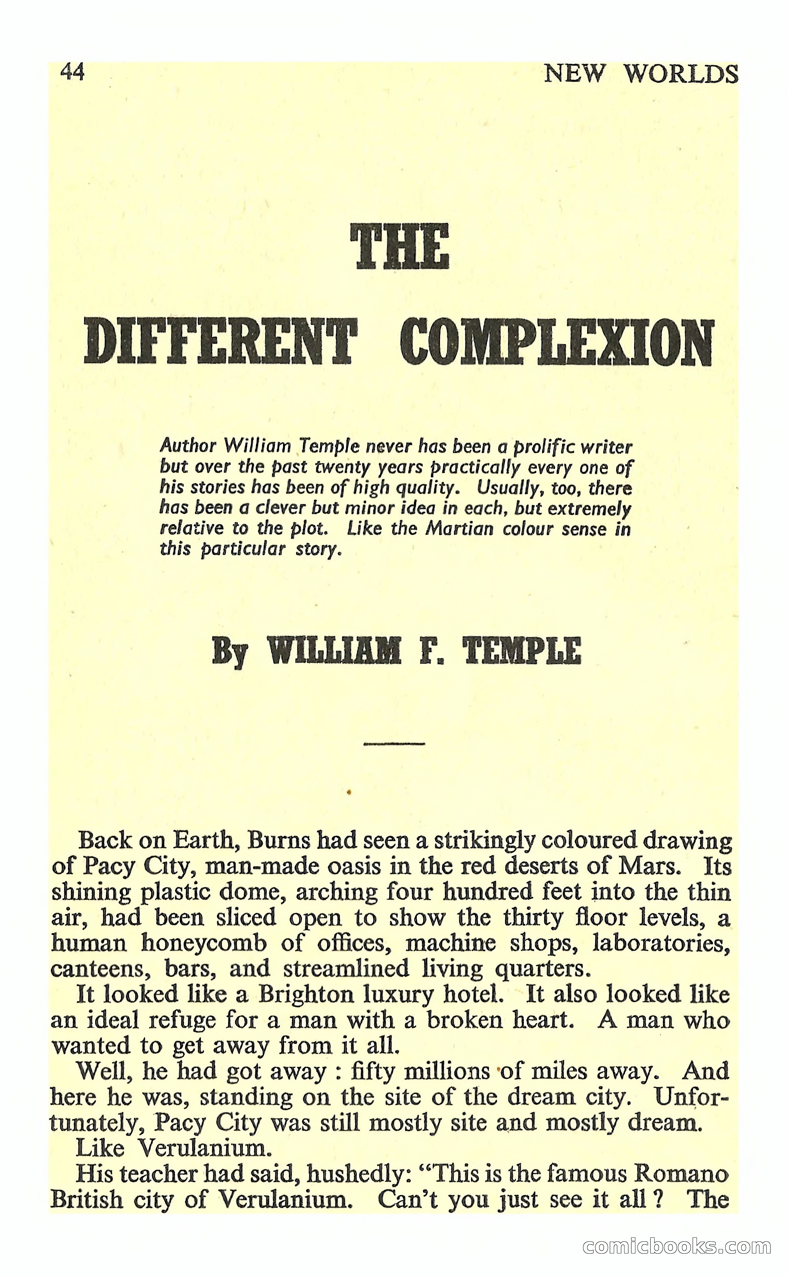 New Worlds Science Fiction, No. 76 — page 46 of 132