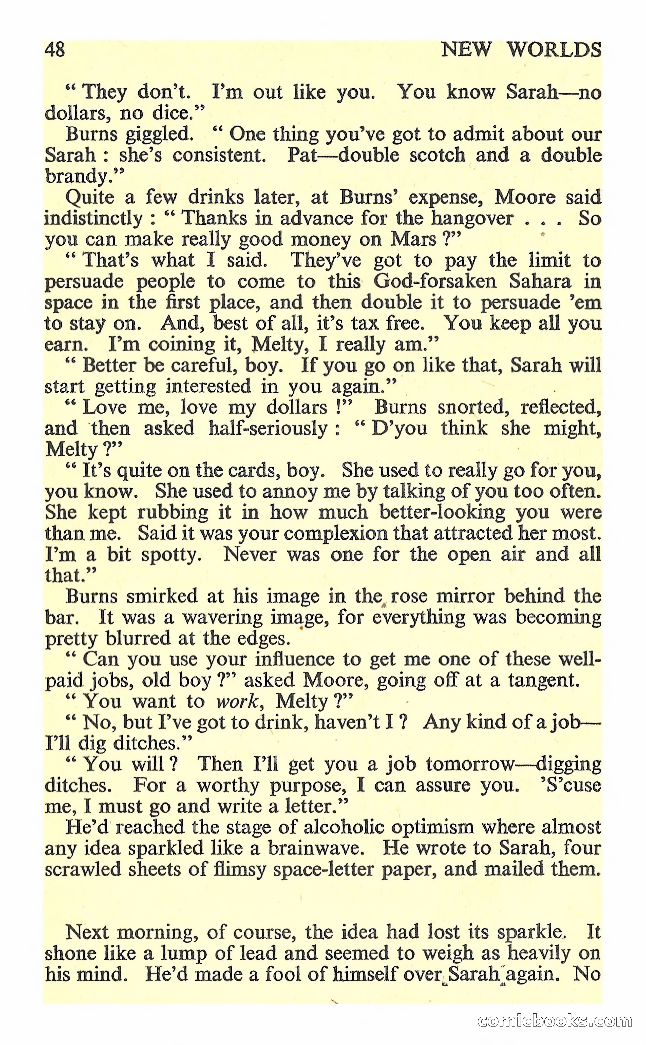 New Worlds Science Fiction, No. 76 — page 50 of 132