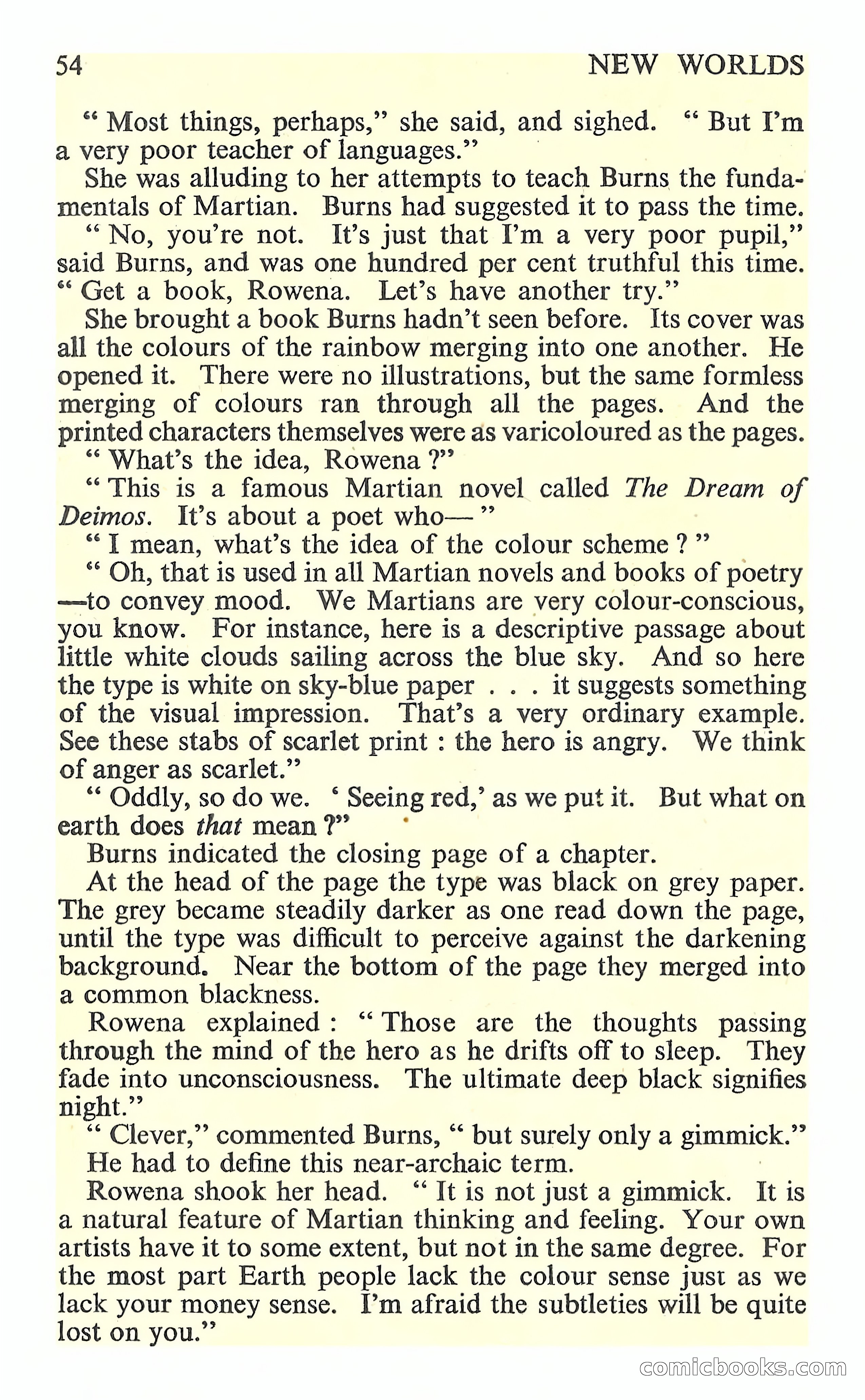 New Worlds Science Fiction, No. 76 — page 56 of 132