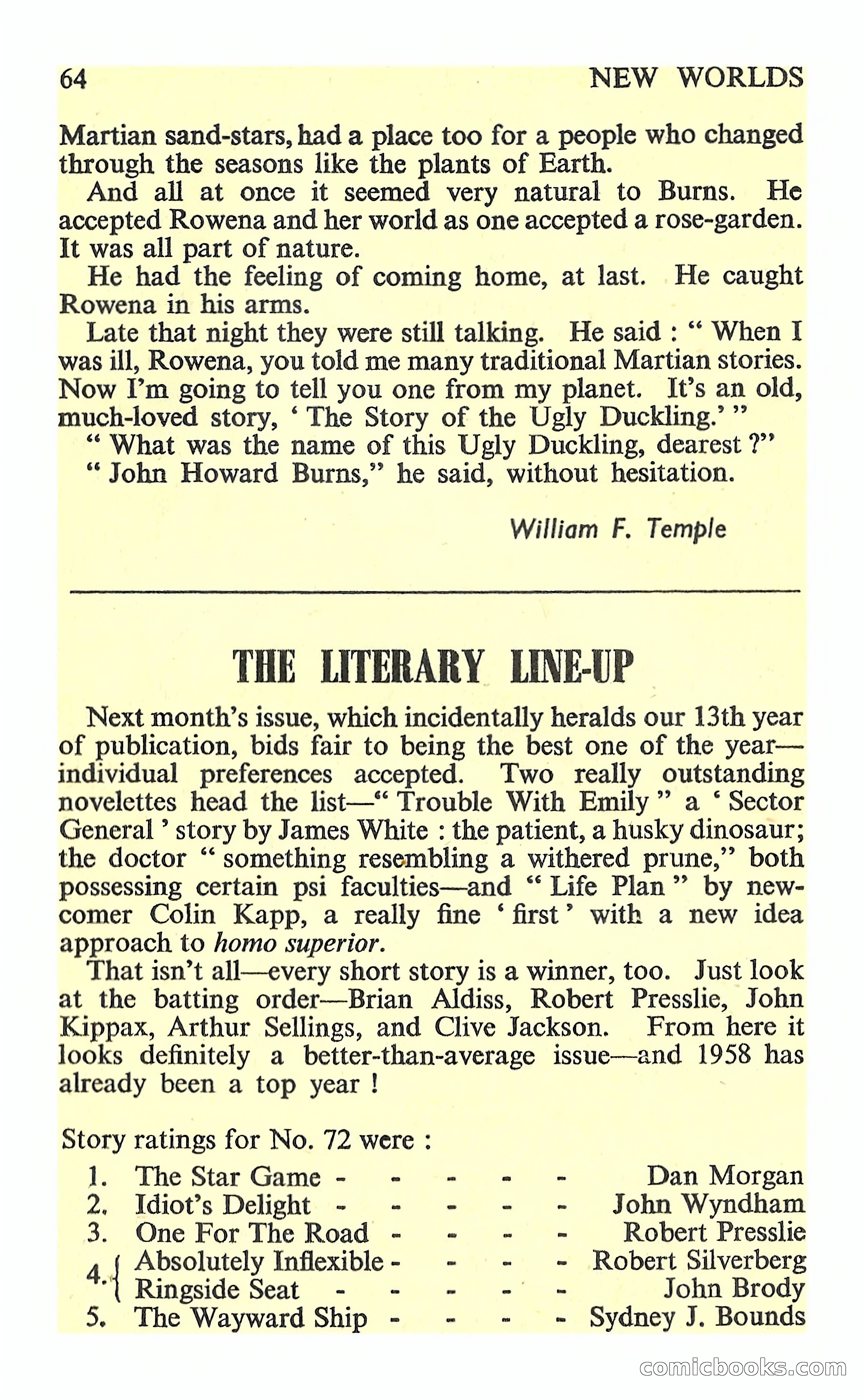 New Worlds Science Fiction, No. 76 — page 66 of 132
