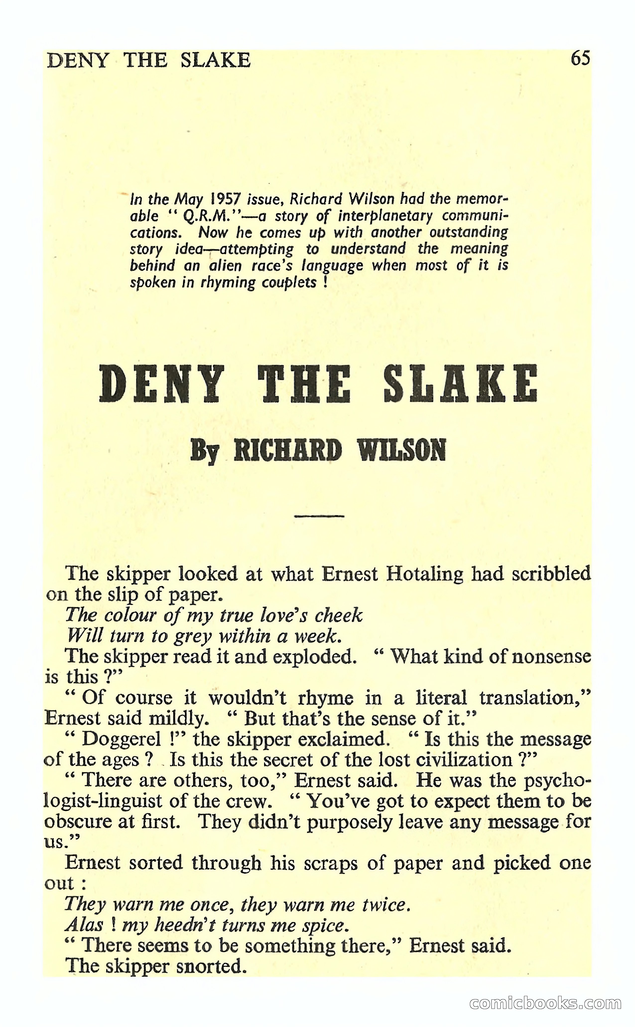 New Worlds Science Fiction, No. 76 — page 67 of 132
