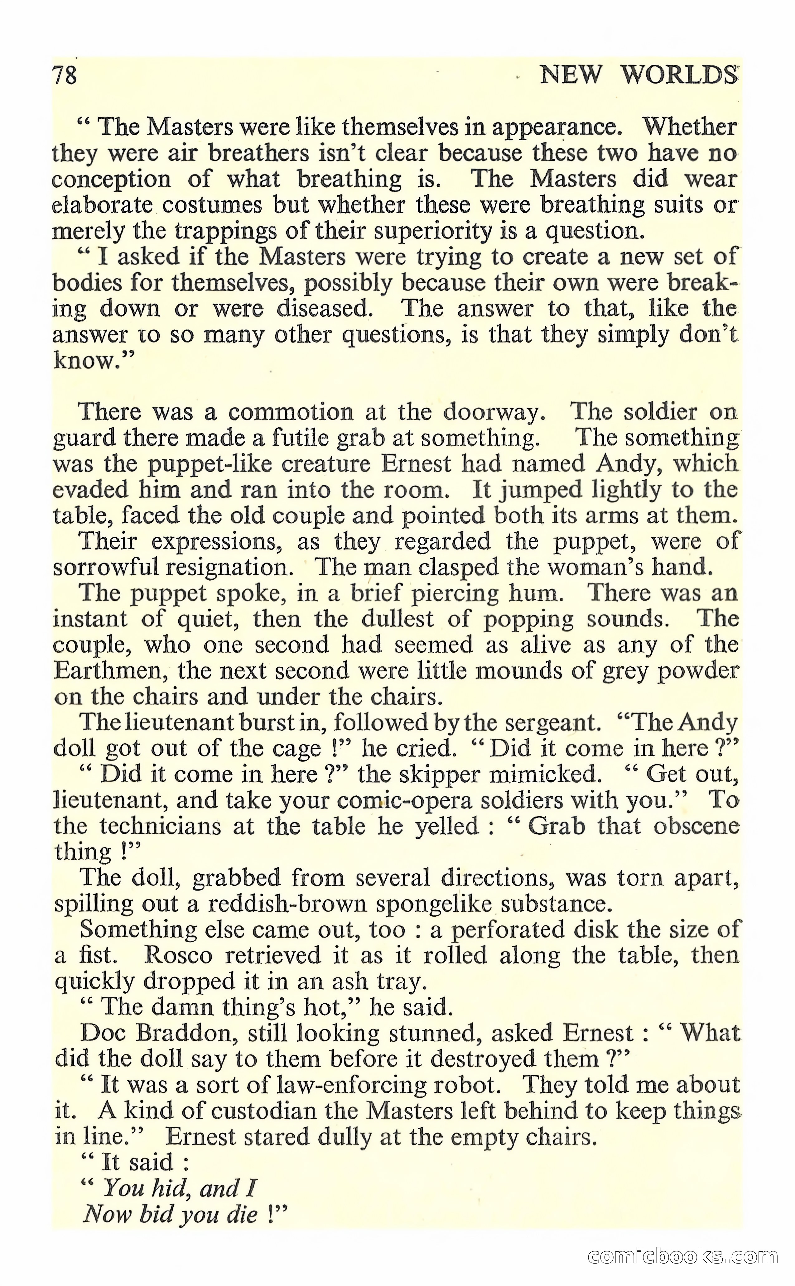 New Worlds Science Fiction, No. 76 — page 80 of 132