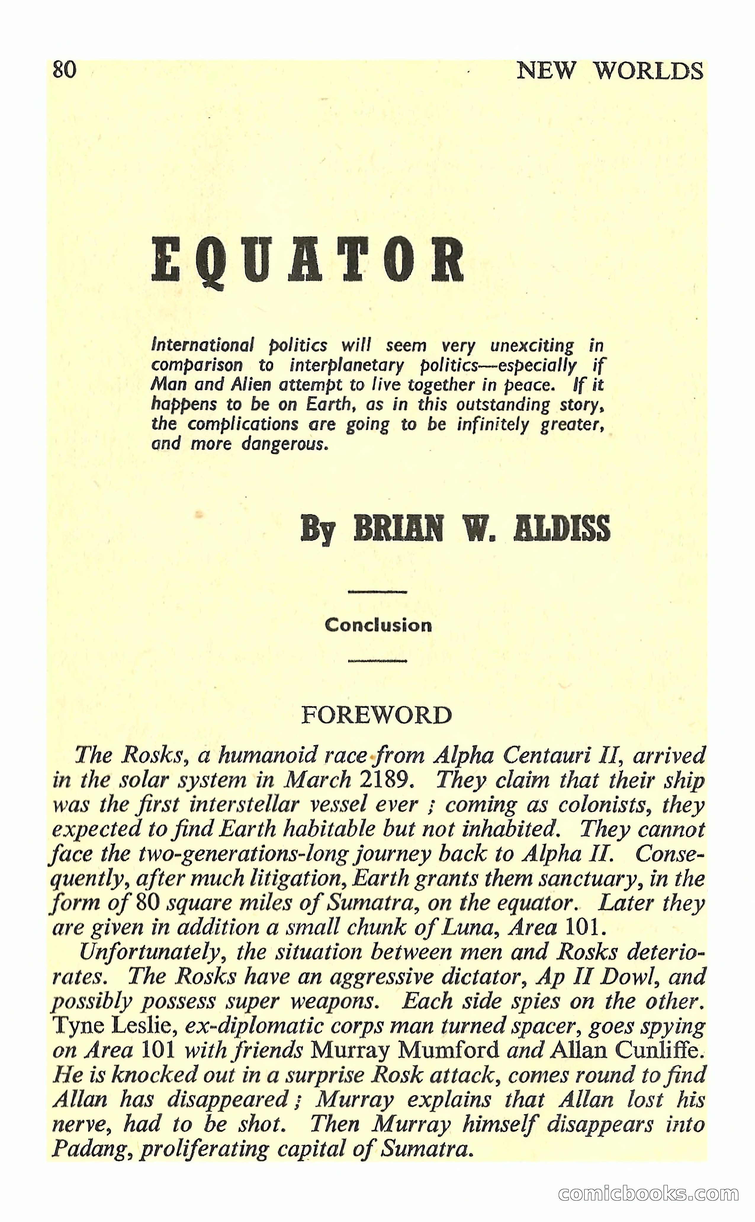 New Worlds Science Fiction, No. 76 — page 82 of 132