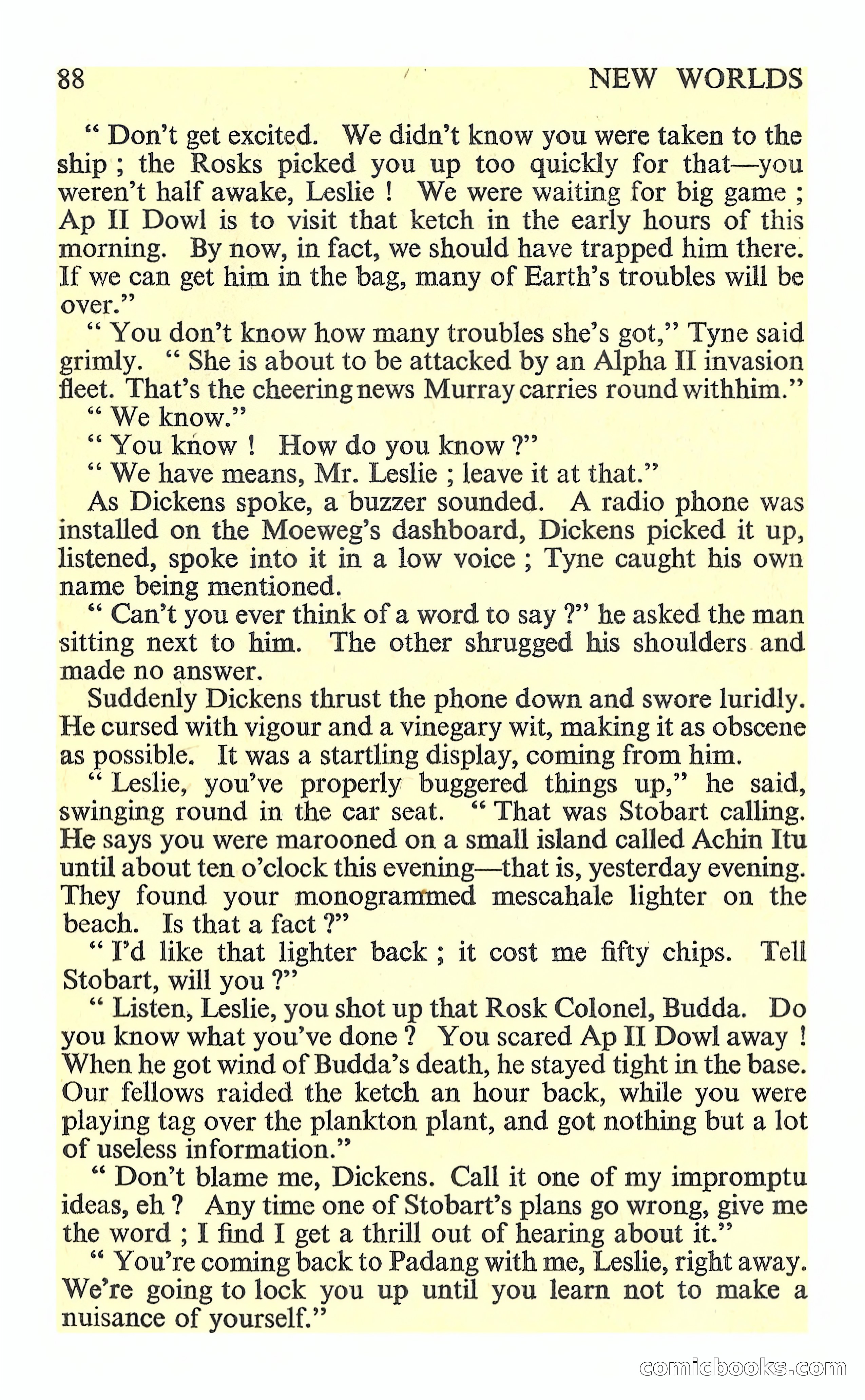 New Worlds Science Fiction, No. 76 — page 90 of 132