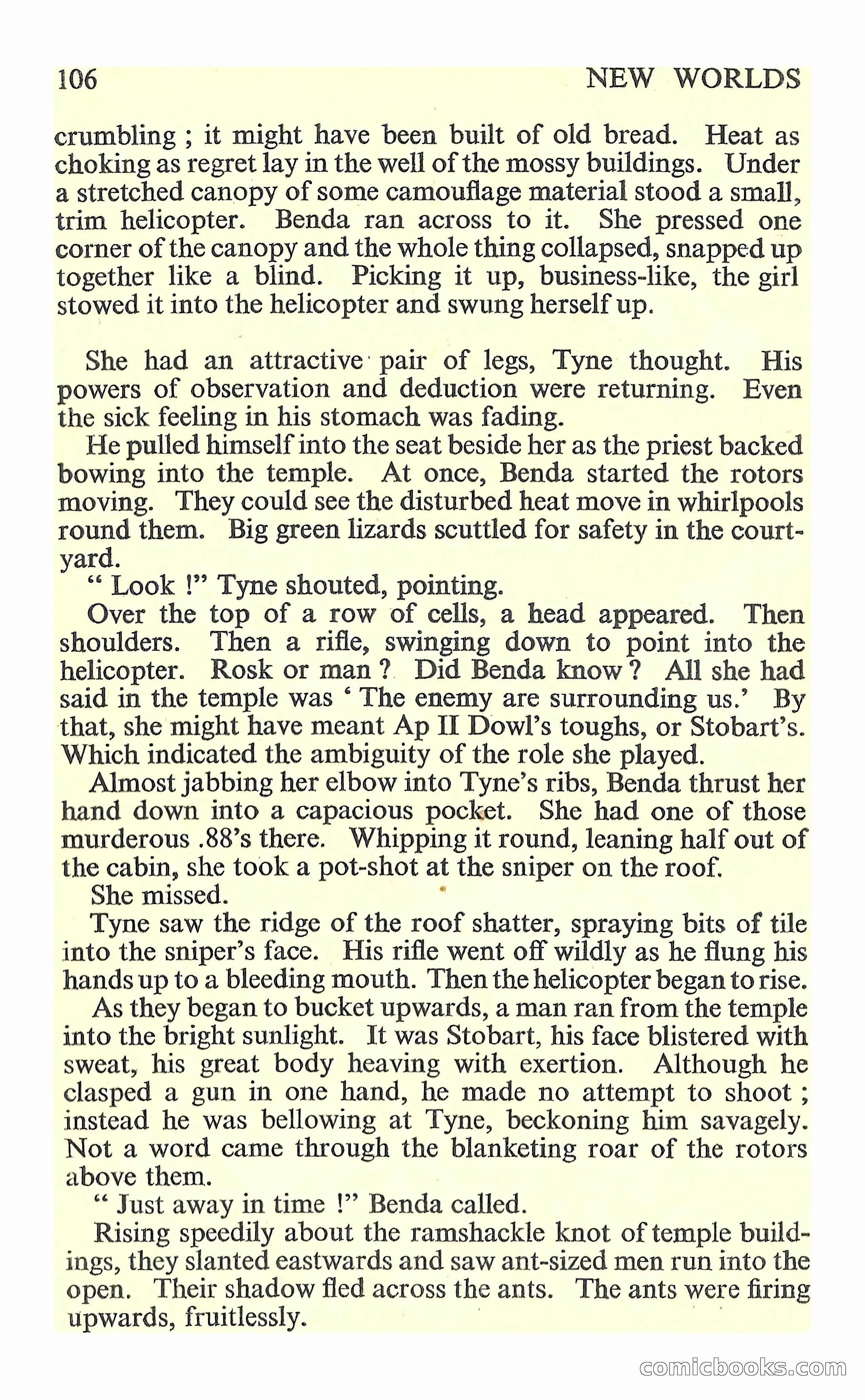 New Worlds Science Fiction, No. 76 — page 108 of 132