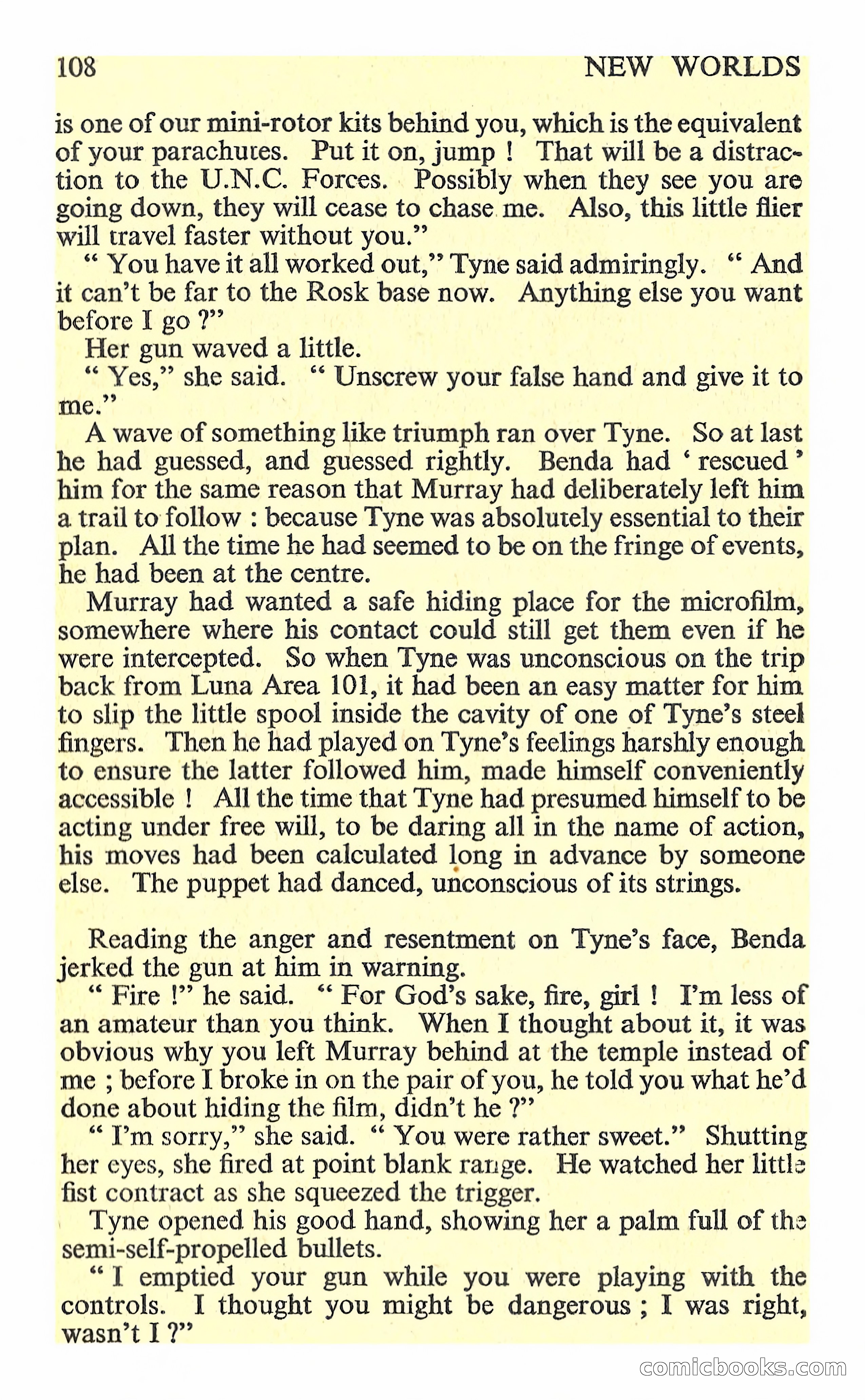 New Worlds Science Fiction, No. 76 — page 110 of 132
