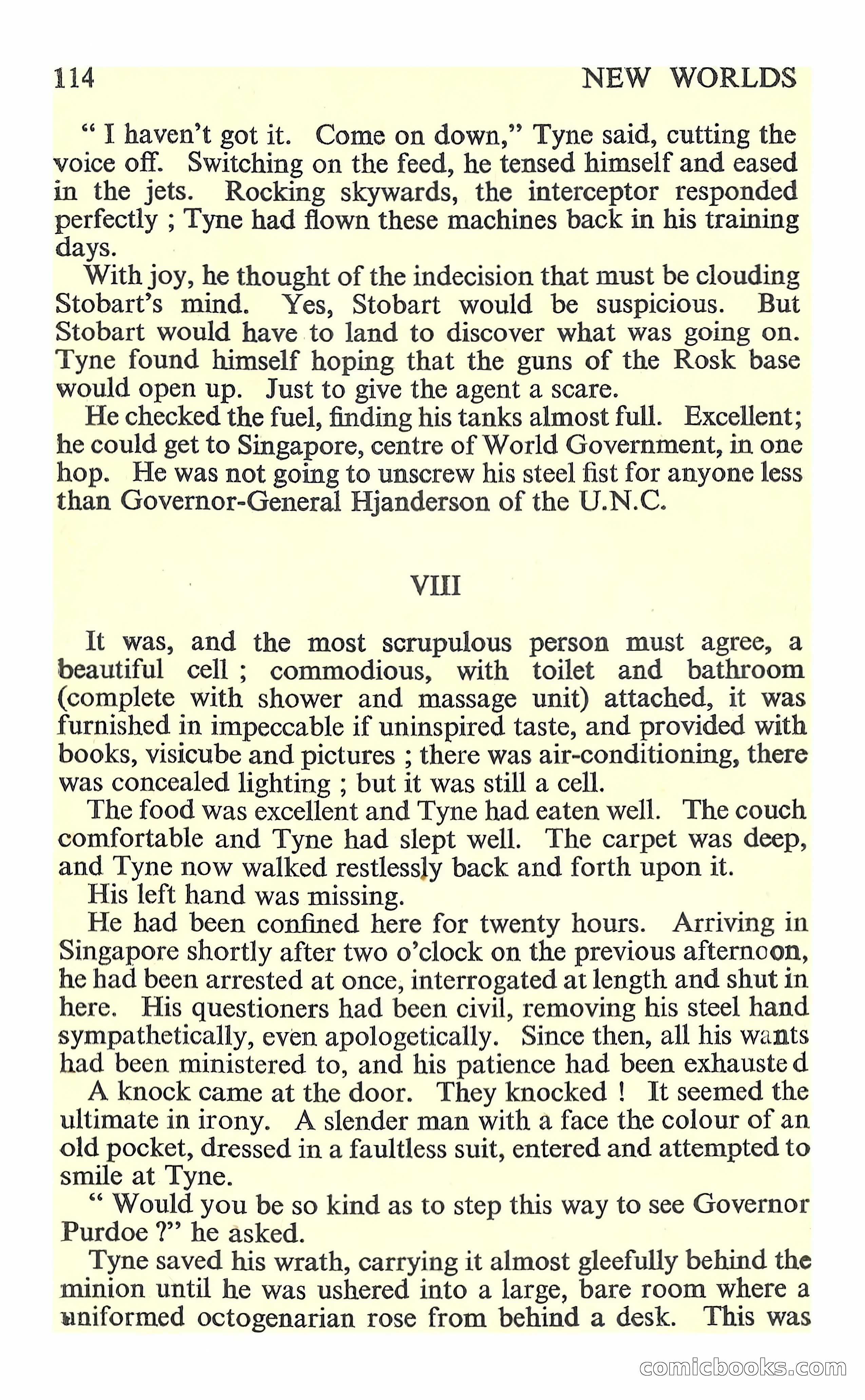 New Worlds Science Fiction, No. 76 — page 116 of 132