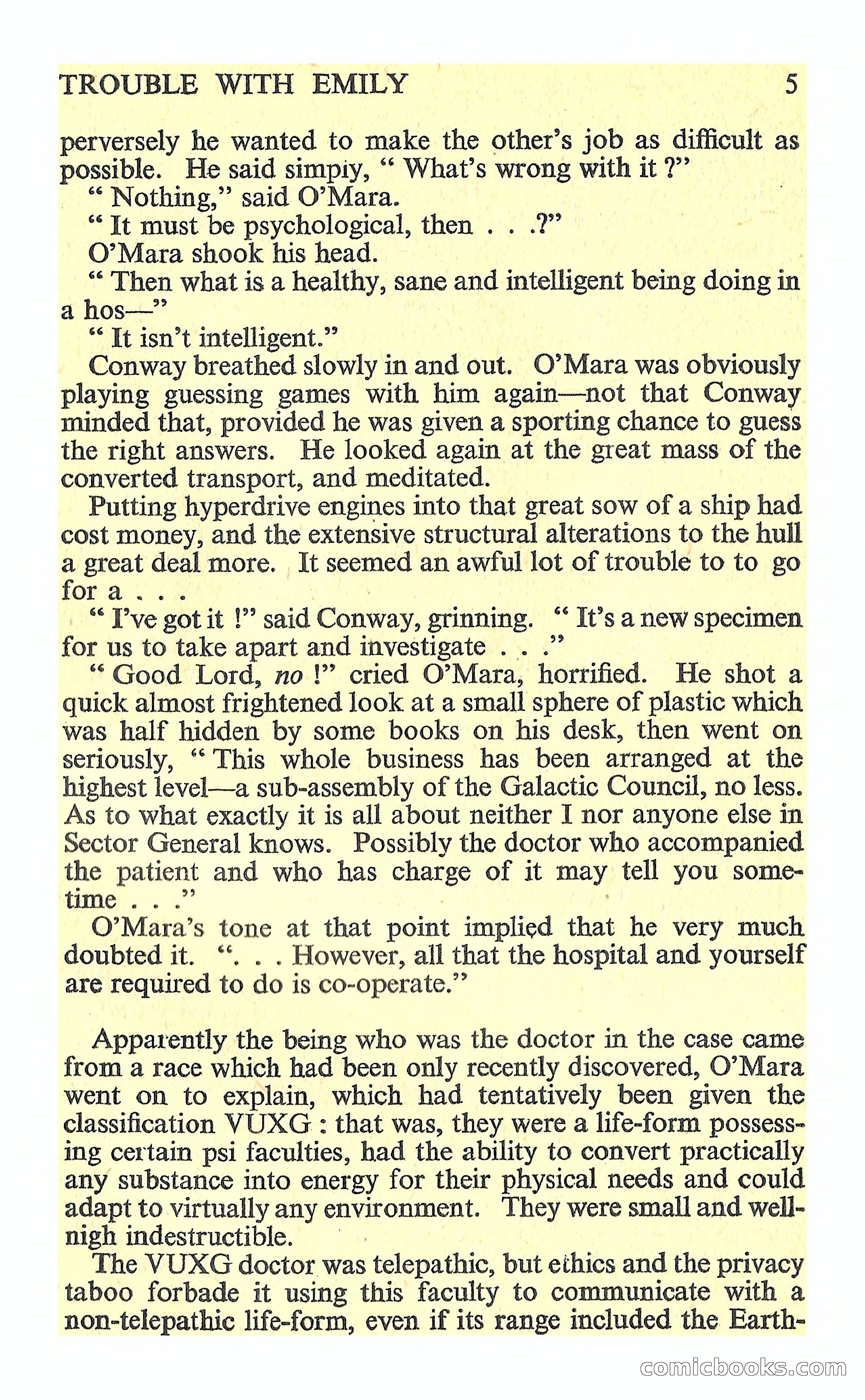 New Worlds Science Fiction No. 77 — page 7 of 132
