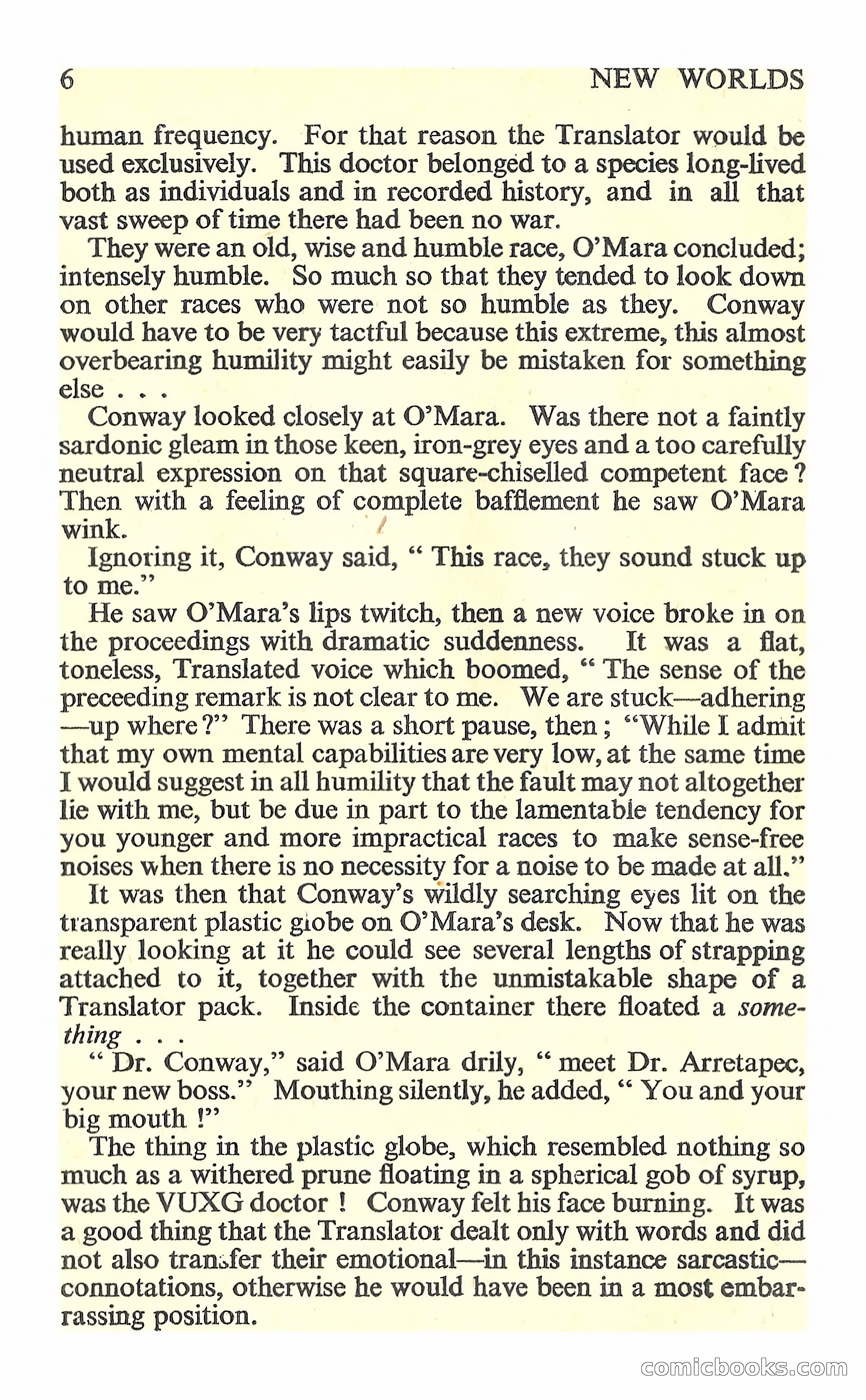 New Worlds Science Fiction No. 77 — page 8 of 132