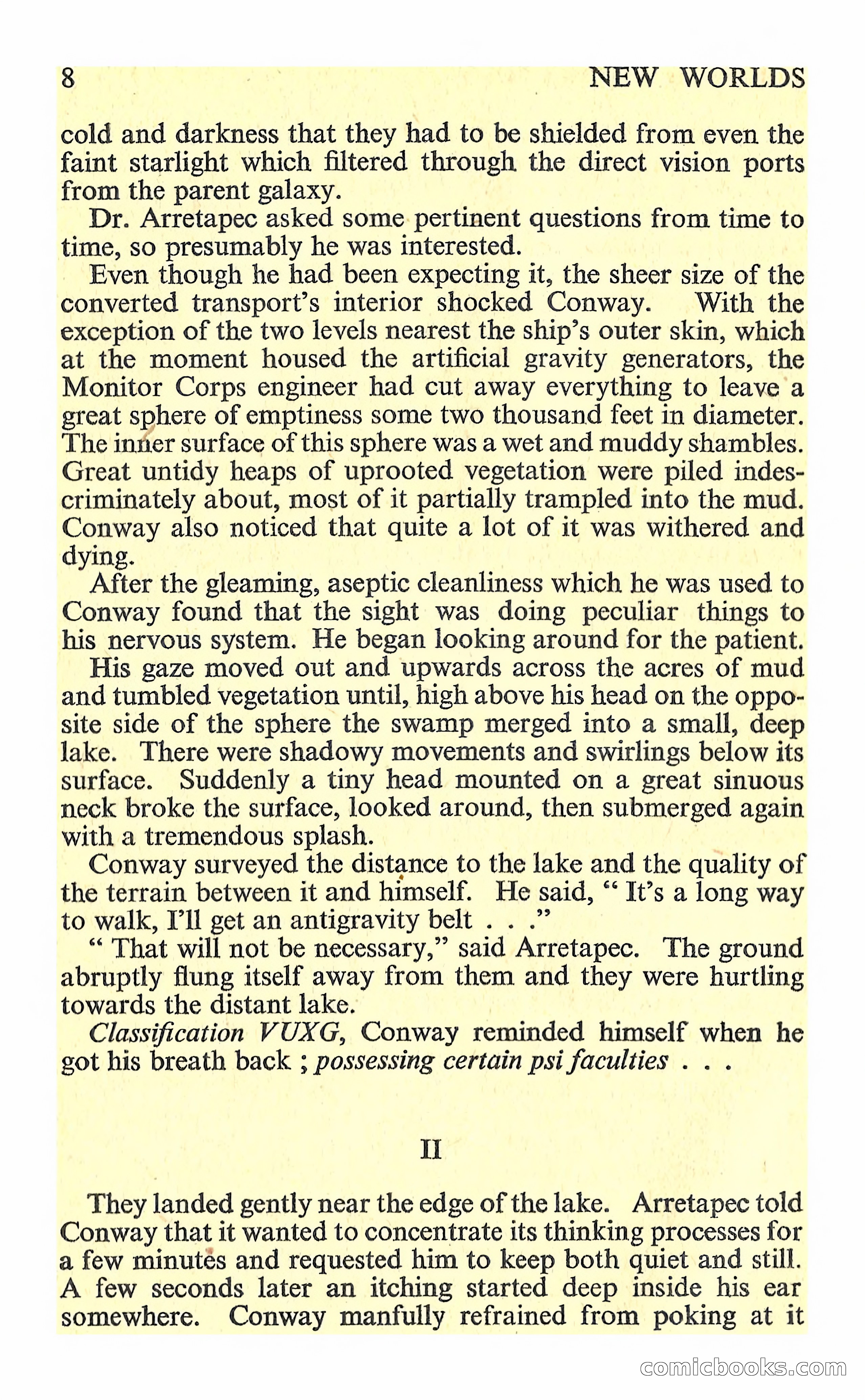 New Worlds Science Fiction No. 77 — page 10 of 132