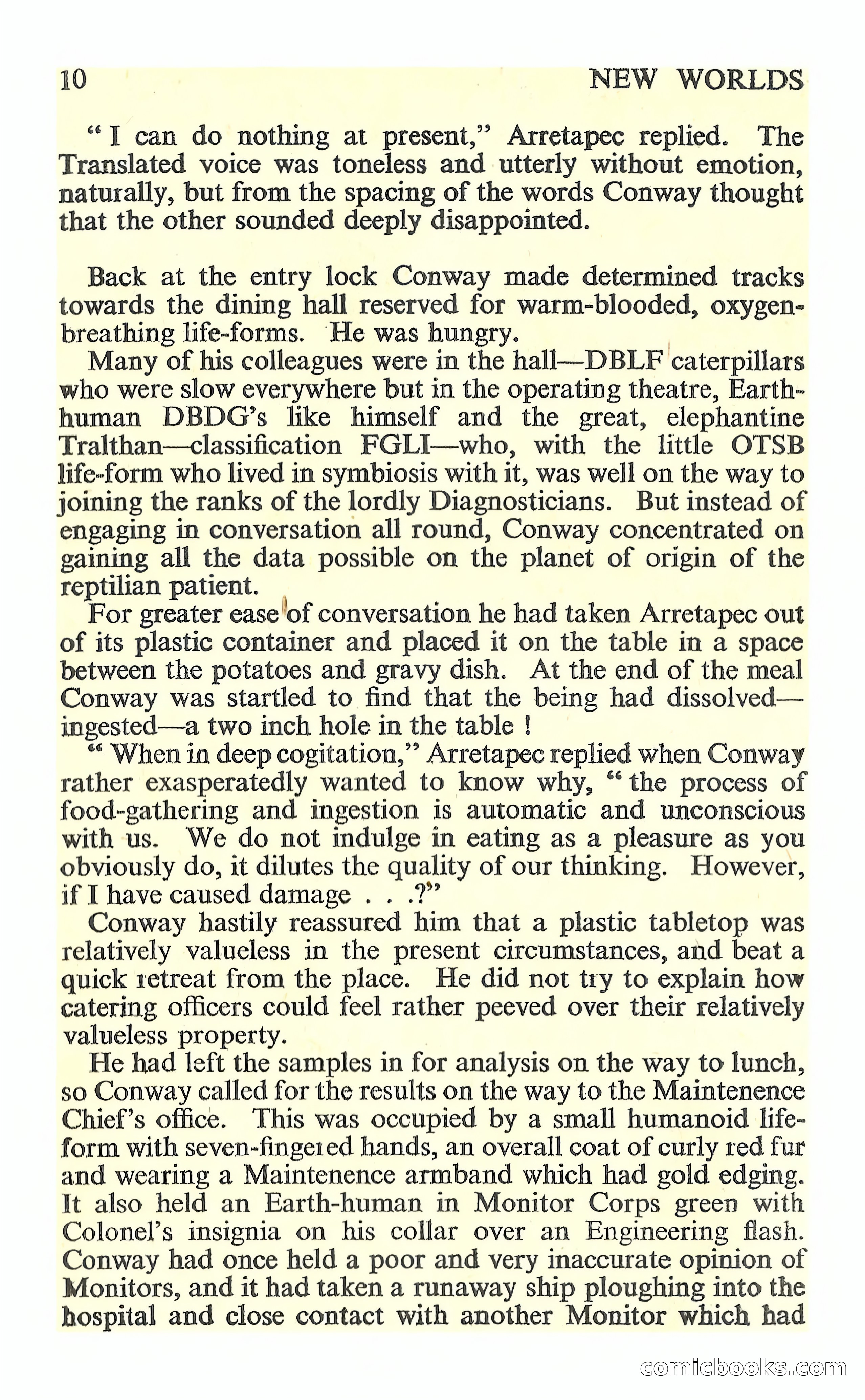 New Worlds Science Fiction No. 77 — page 12 of 132