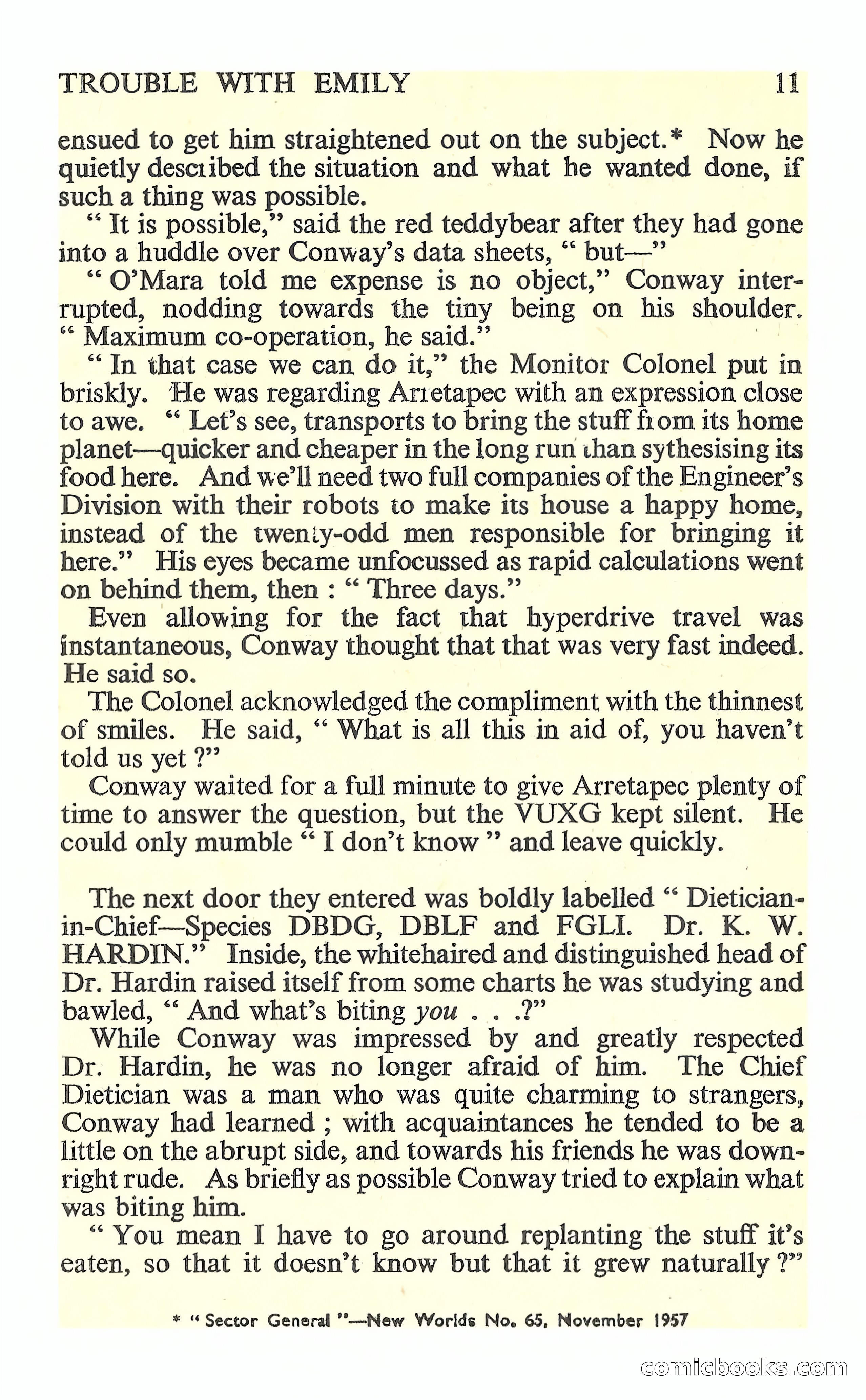 New Worlds Science Fiction No. 77 — page 13 of 132