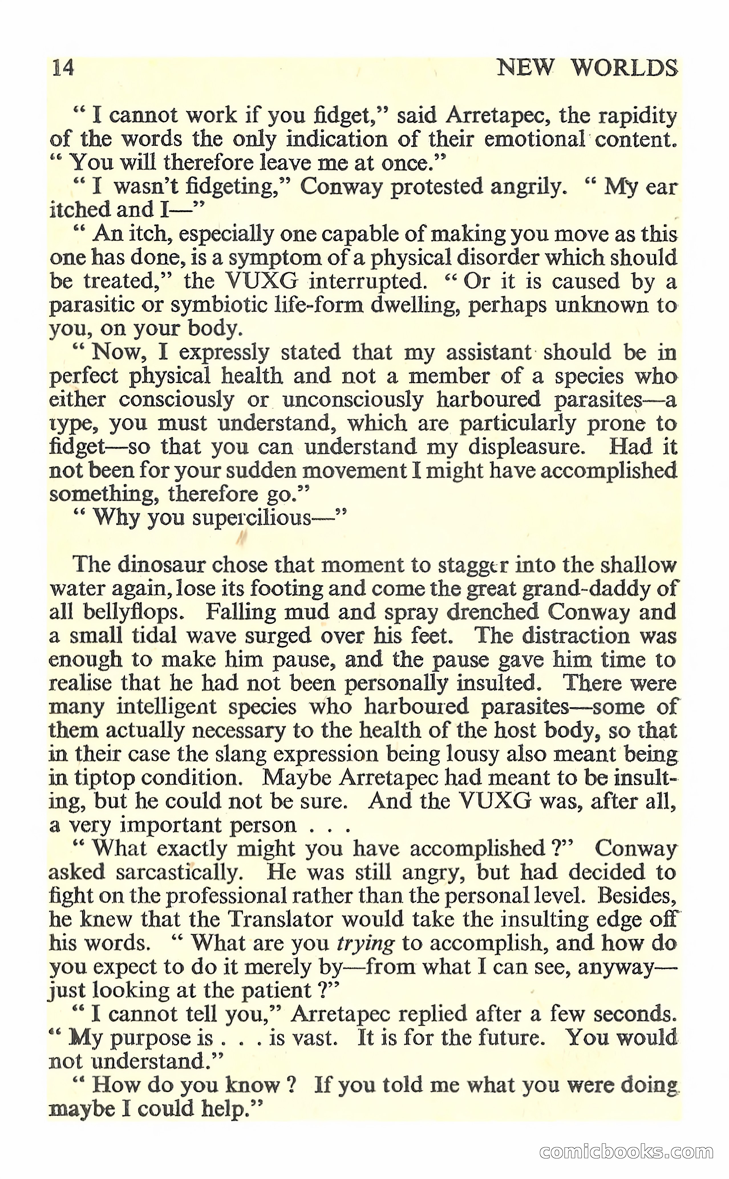 New Worlds Science Fiction No. 77 — page 16 of 132