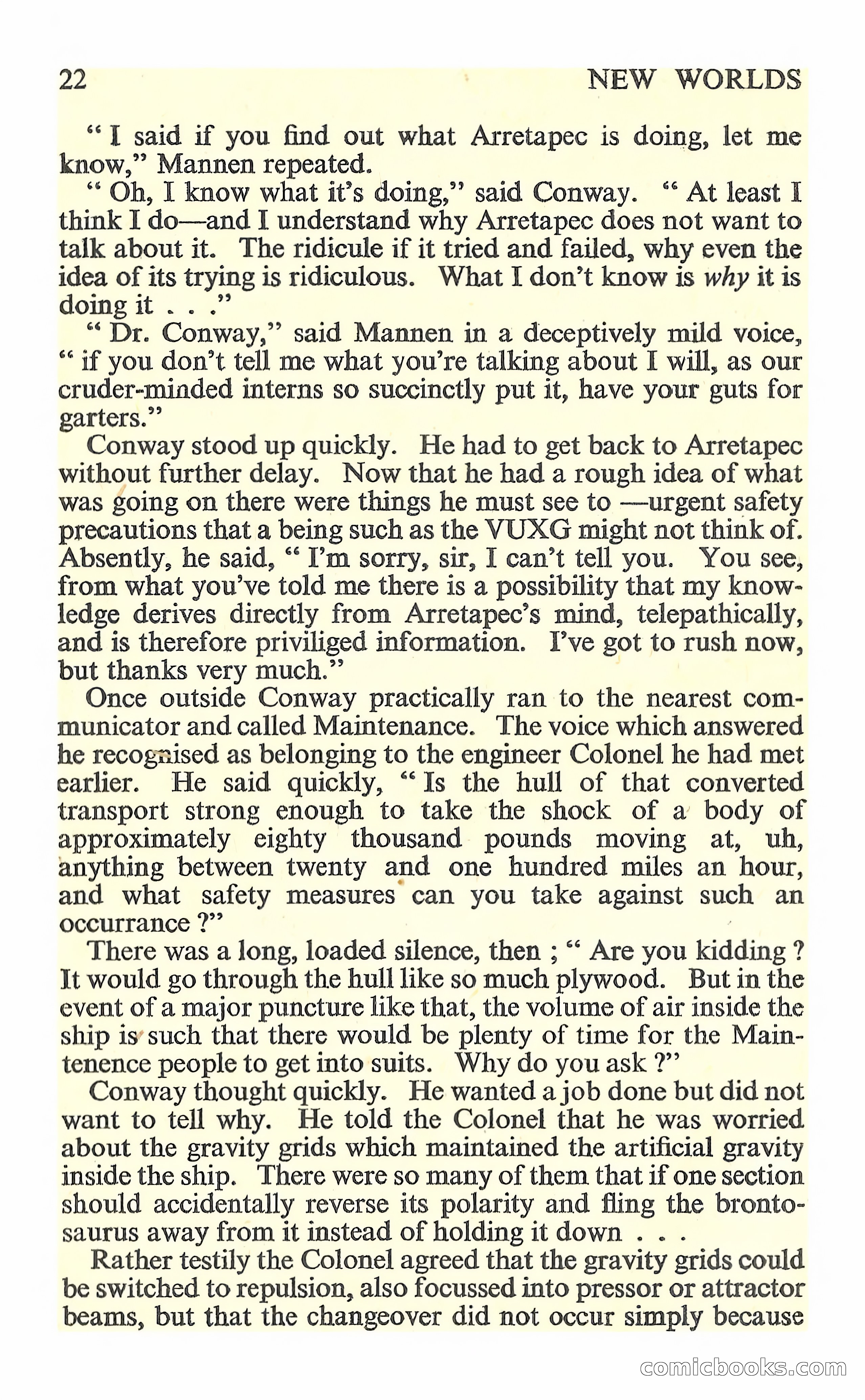 New Worlds Science Fiction No. 77 — page 24 of 132