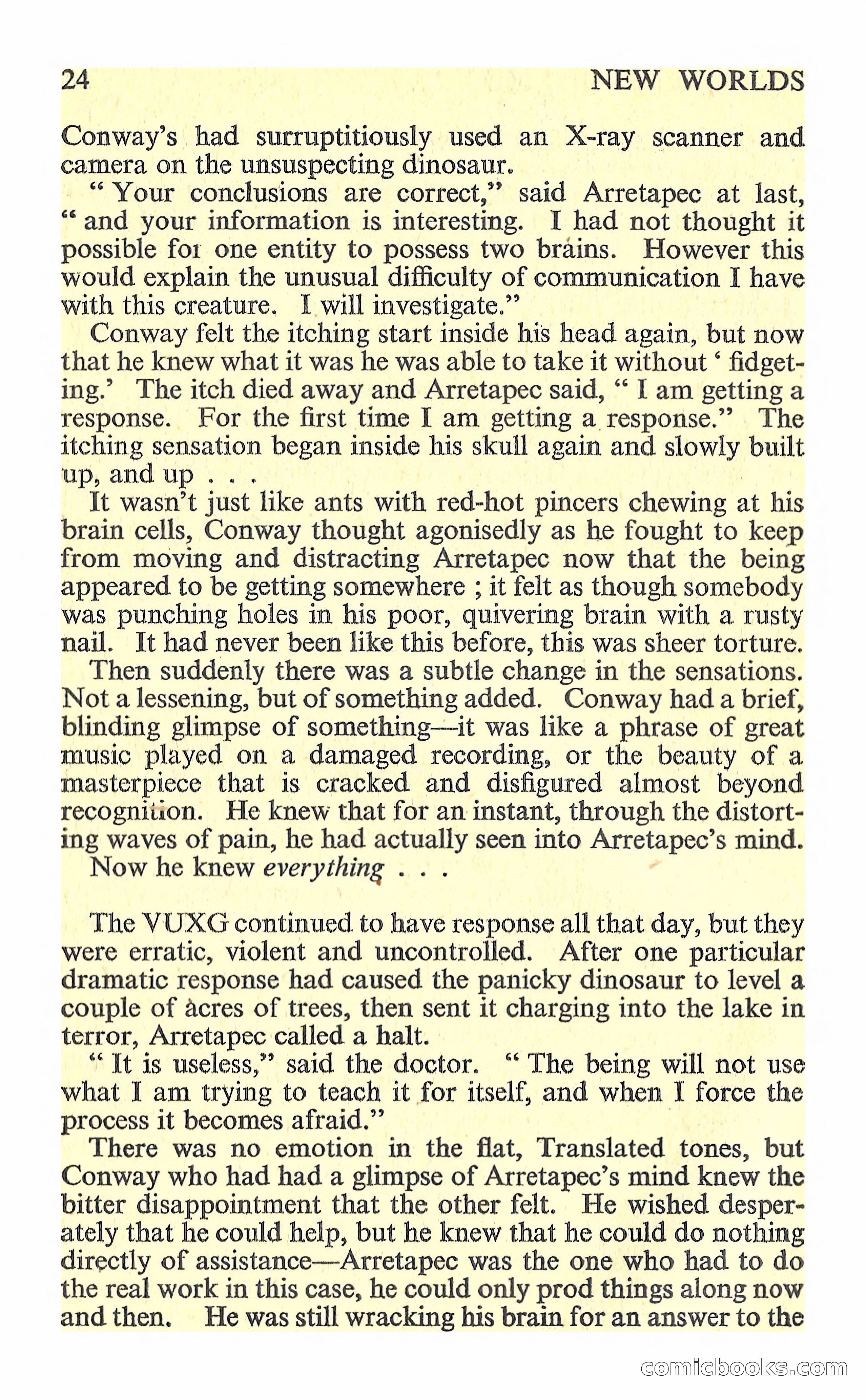 New Worlds Science Fiction No. 77 — page 26 of 132