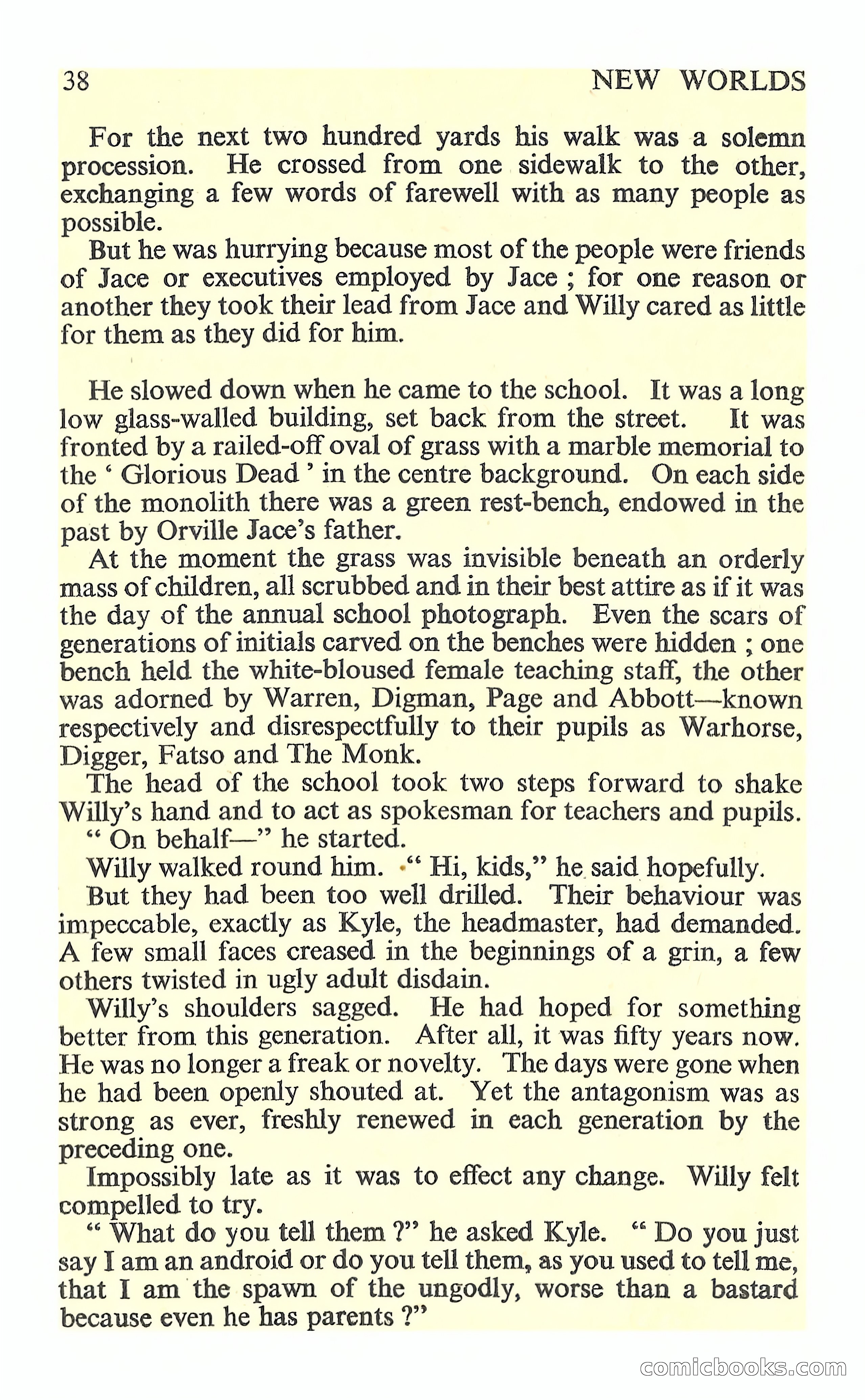 New Worlds Science Fiction No. 77 — page 40 of 132