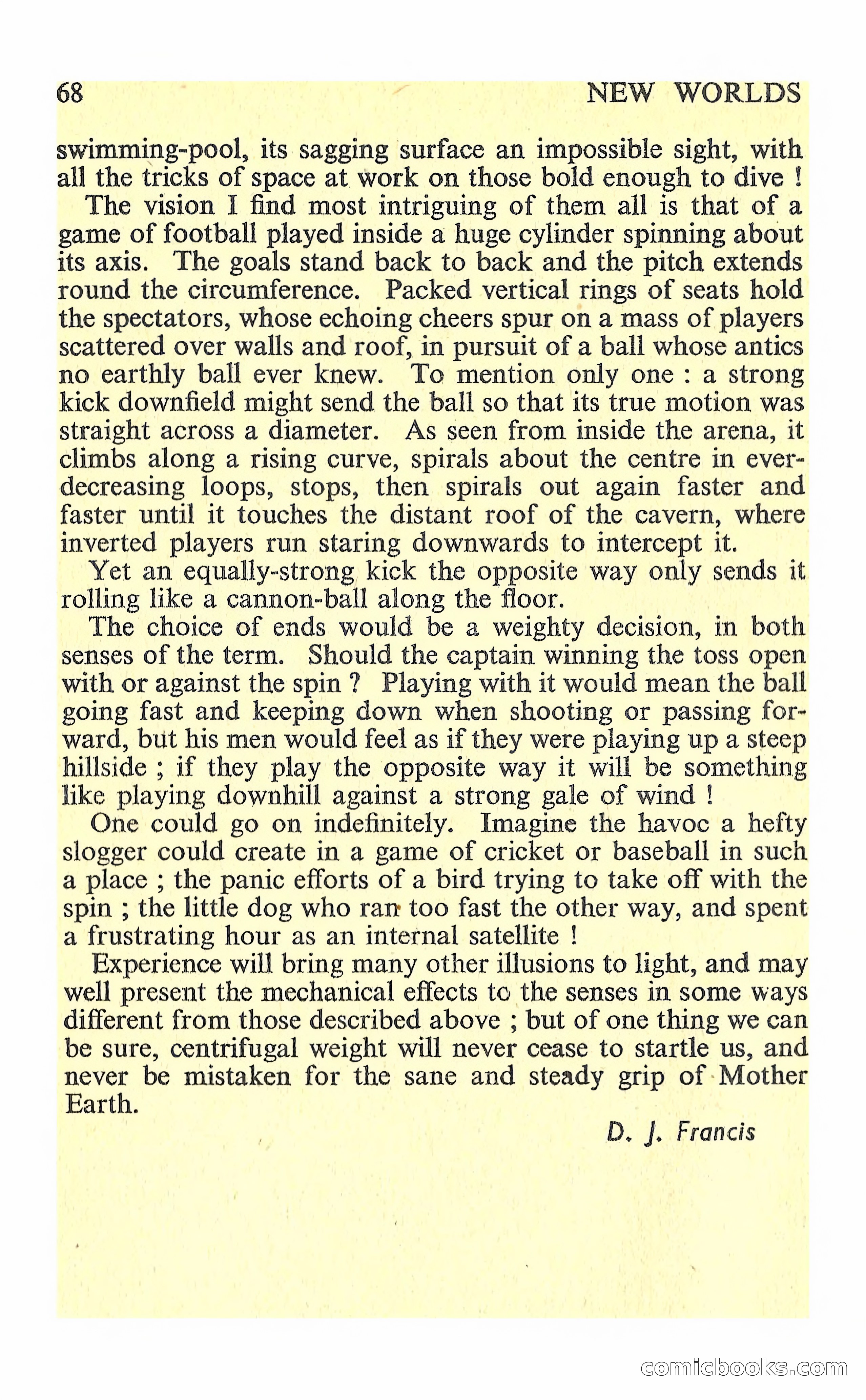New Worlds Science Fiction No. 77 — page 70 of 132