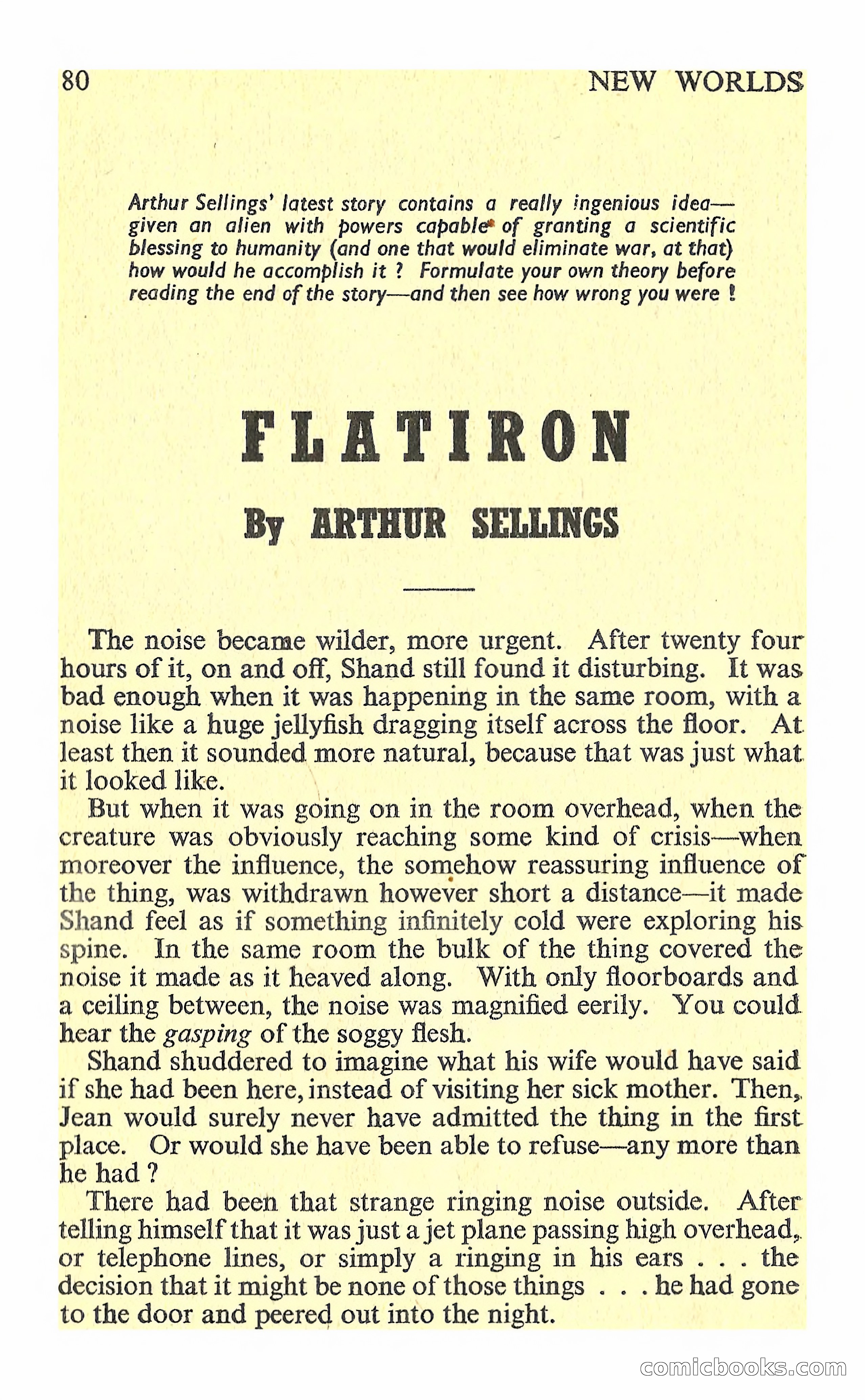 New Worlds Science Fiction No. 77 — page 82 of 132