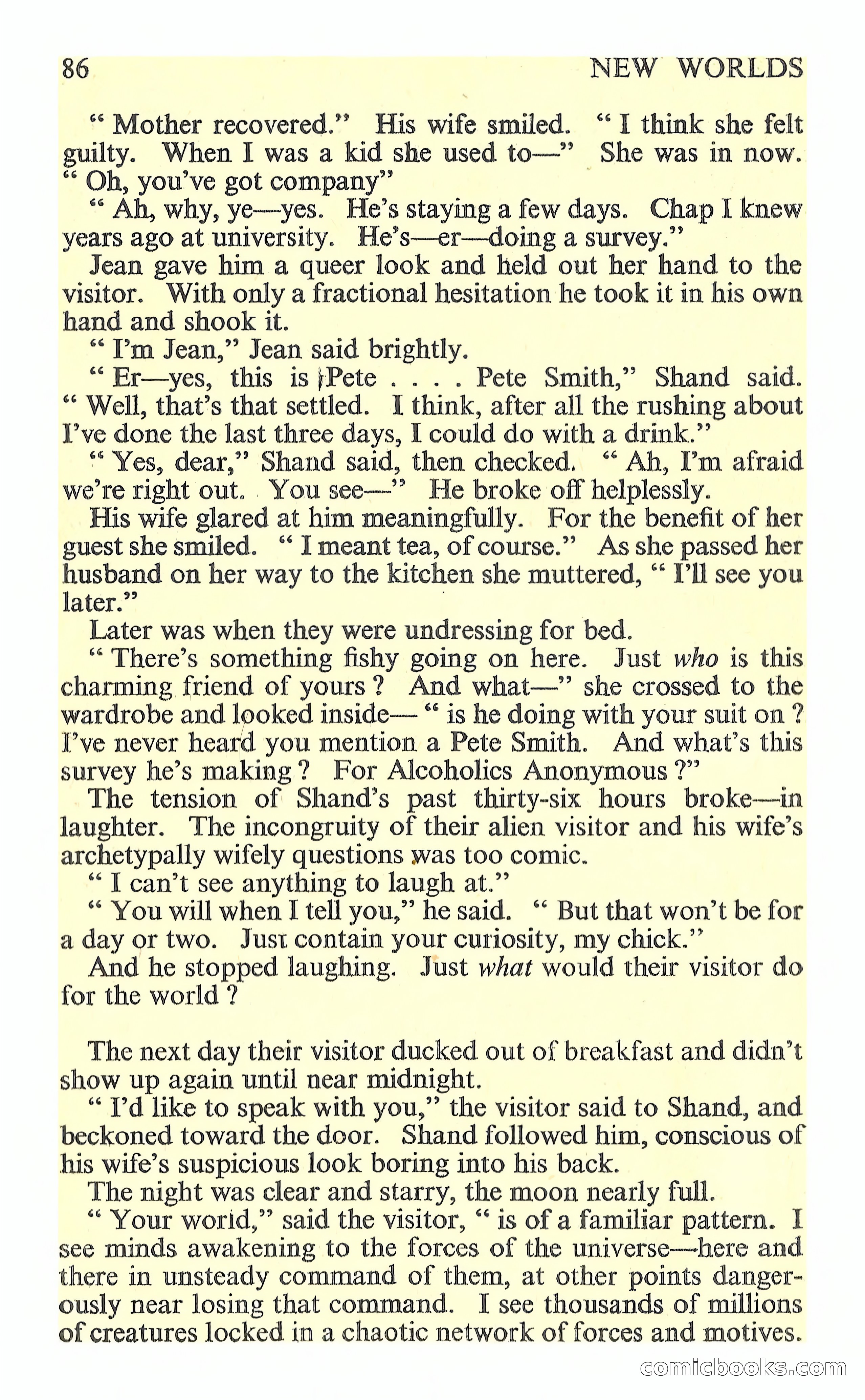 New Worlds Science Fiction No. 77 — page 88 of 132