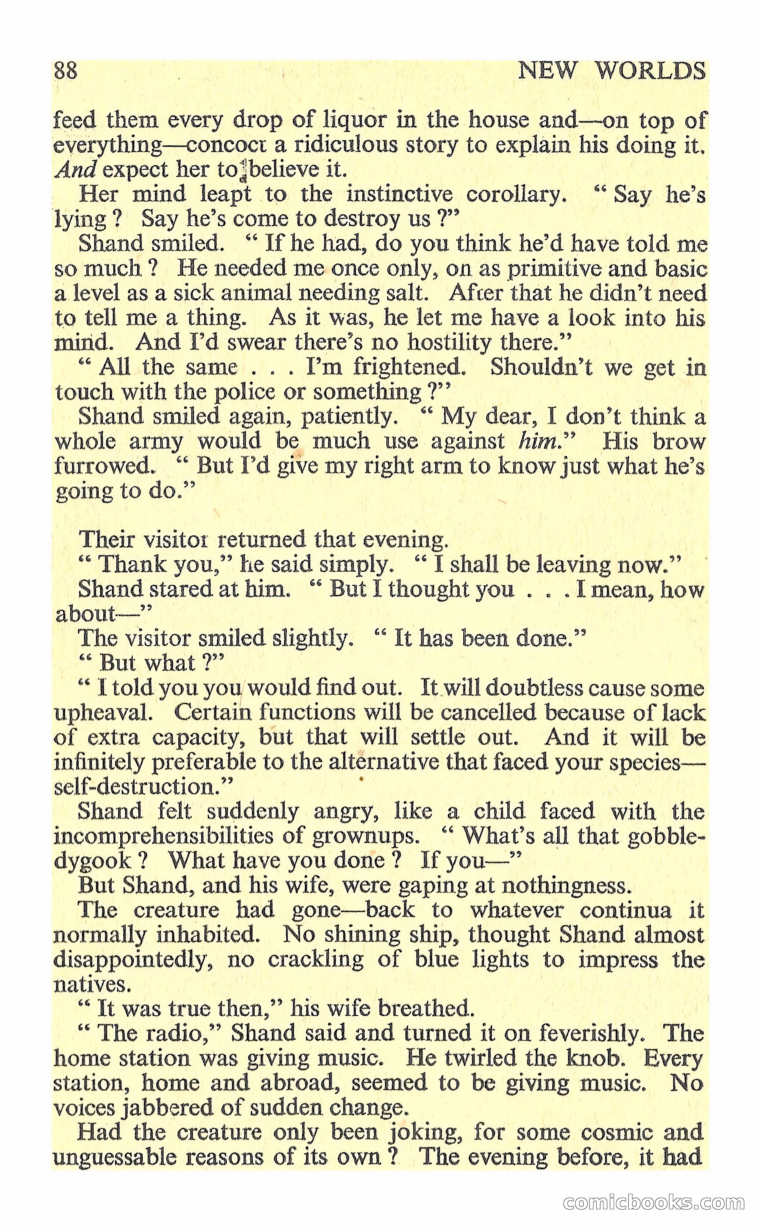 New Worlds Science Fiction No. 77 — page 90 of 132