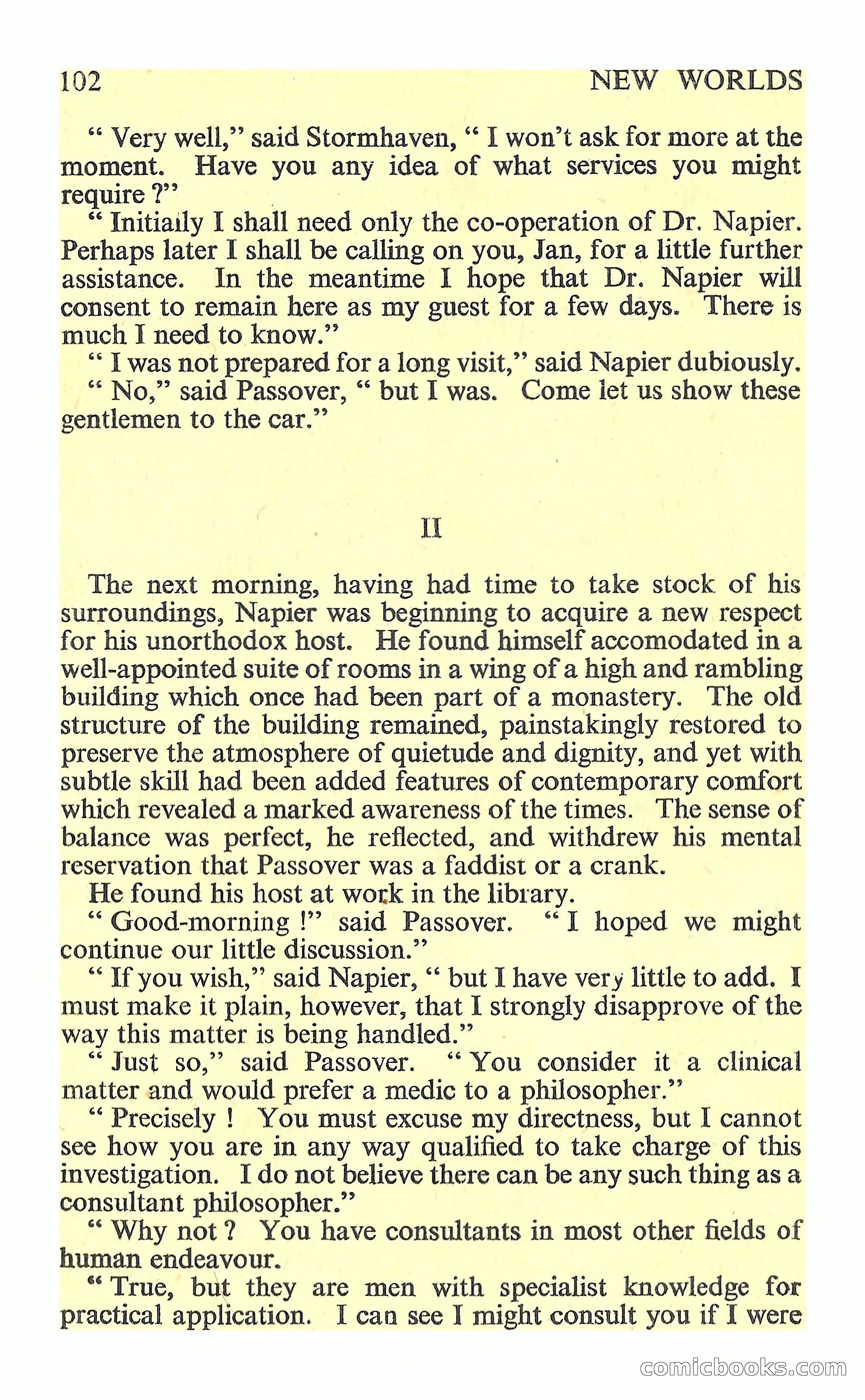 New Worlds Science Fiction No. 77 — page 104 of 132