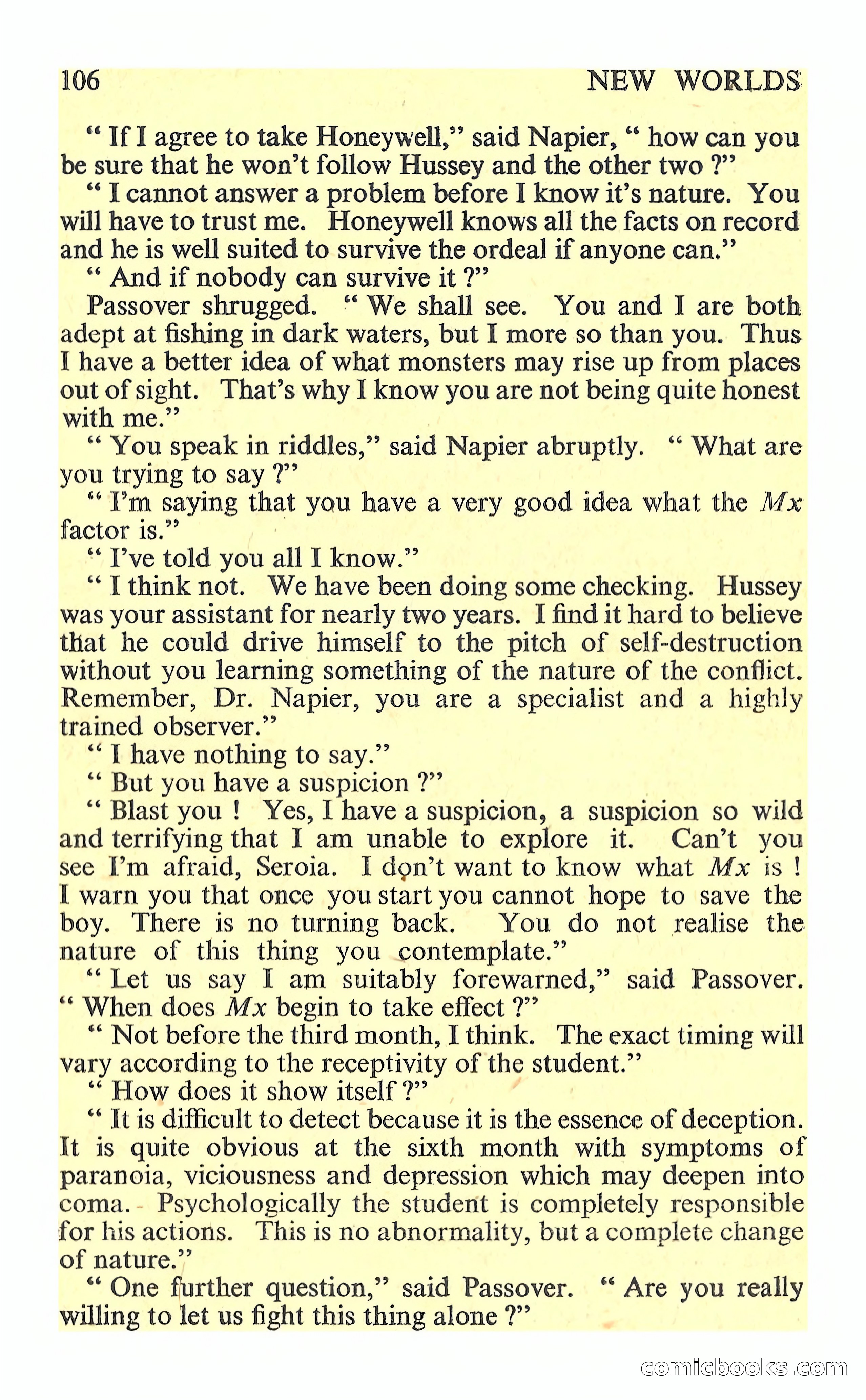 New Worlds Science Fiction No. 77 — page 108 of 132