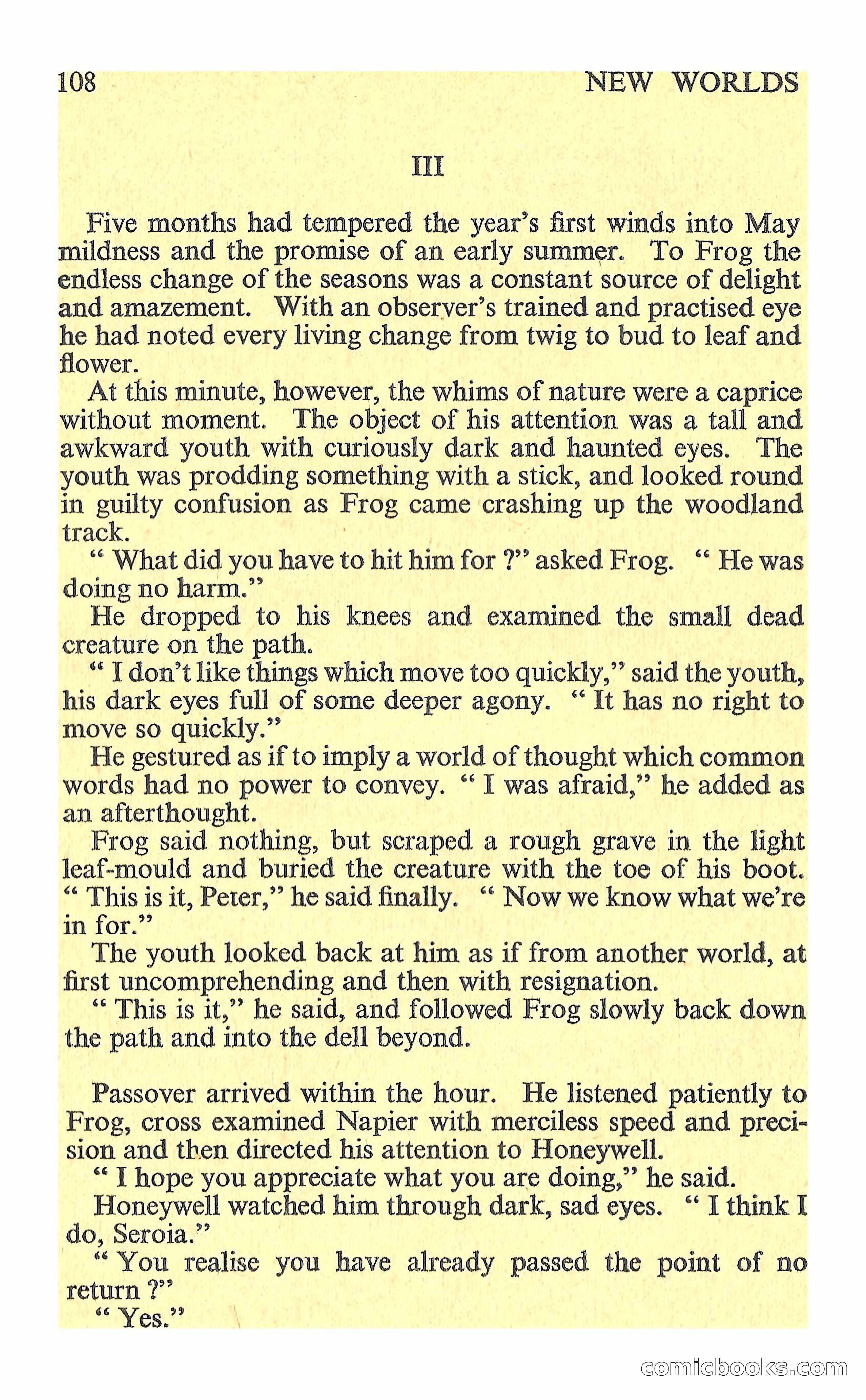 New Worlds Science Fiction No. 77 — page 110 of 132