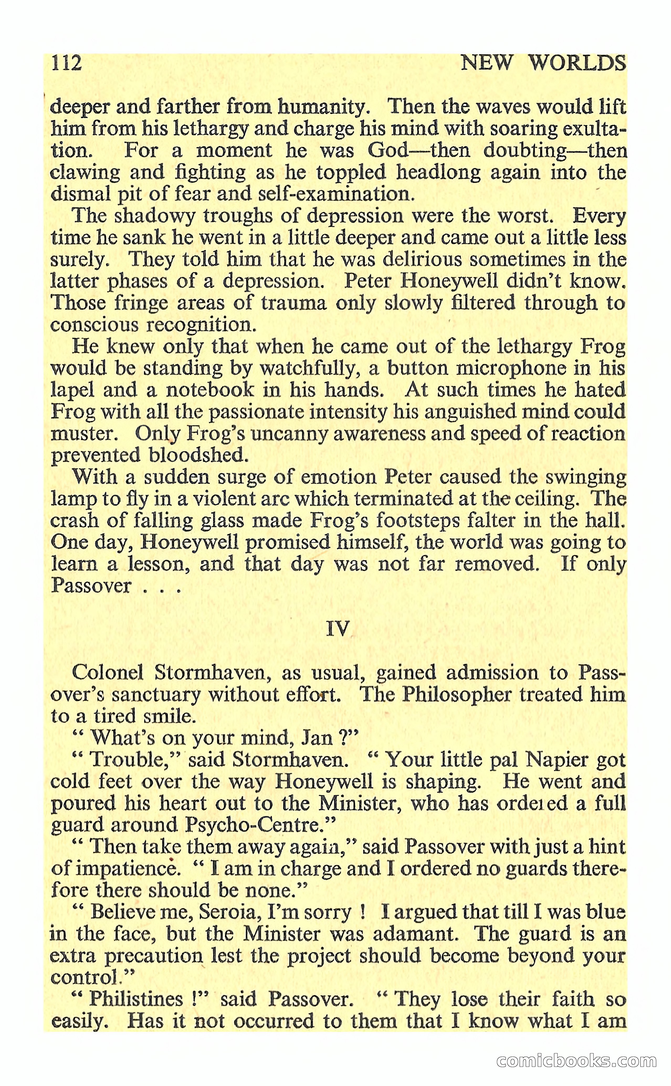 New Worlds Science Fiction No. 77 — page 114 of 132