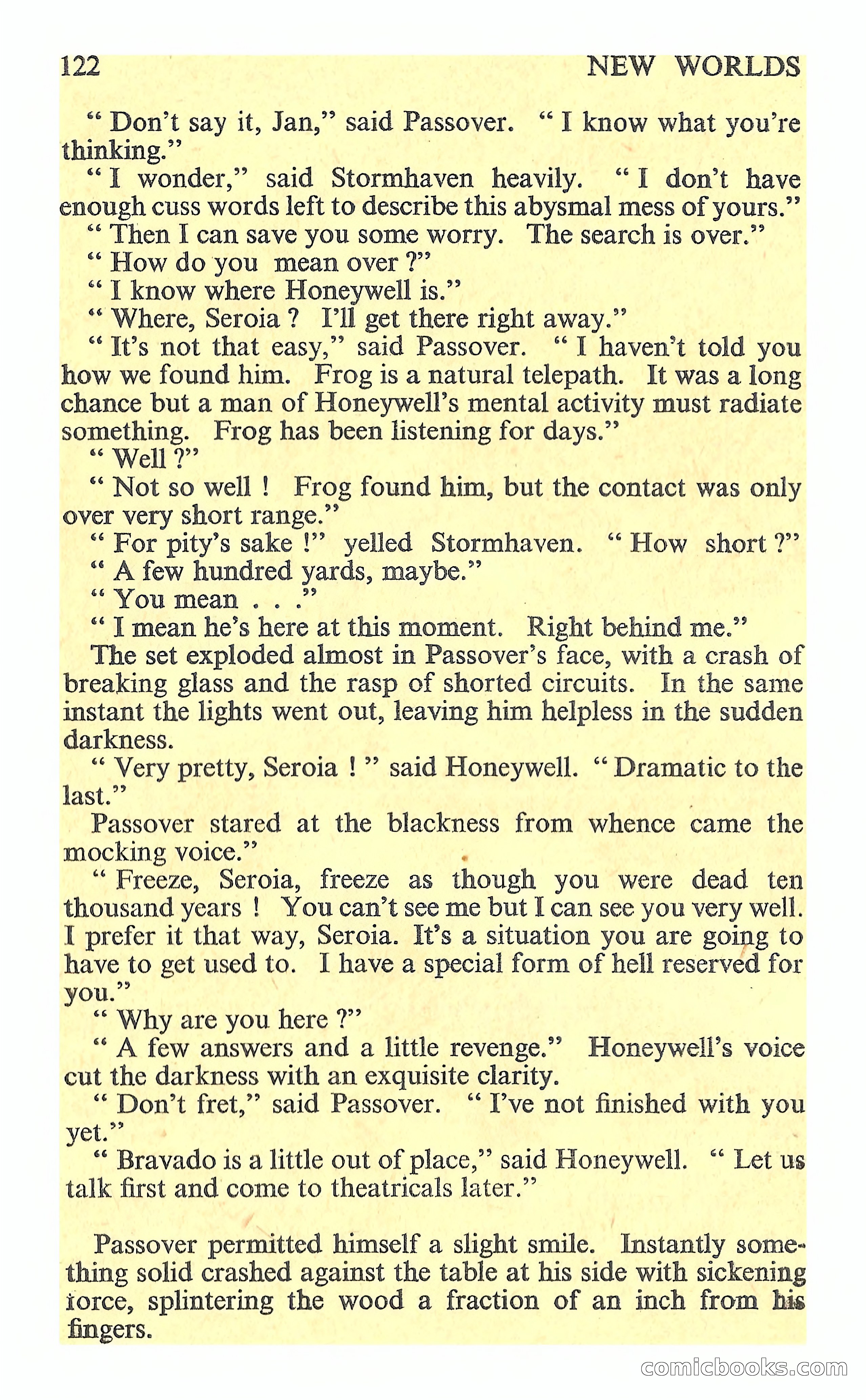 New Worlds Science Fiction No. 77 — page 124 of 132