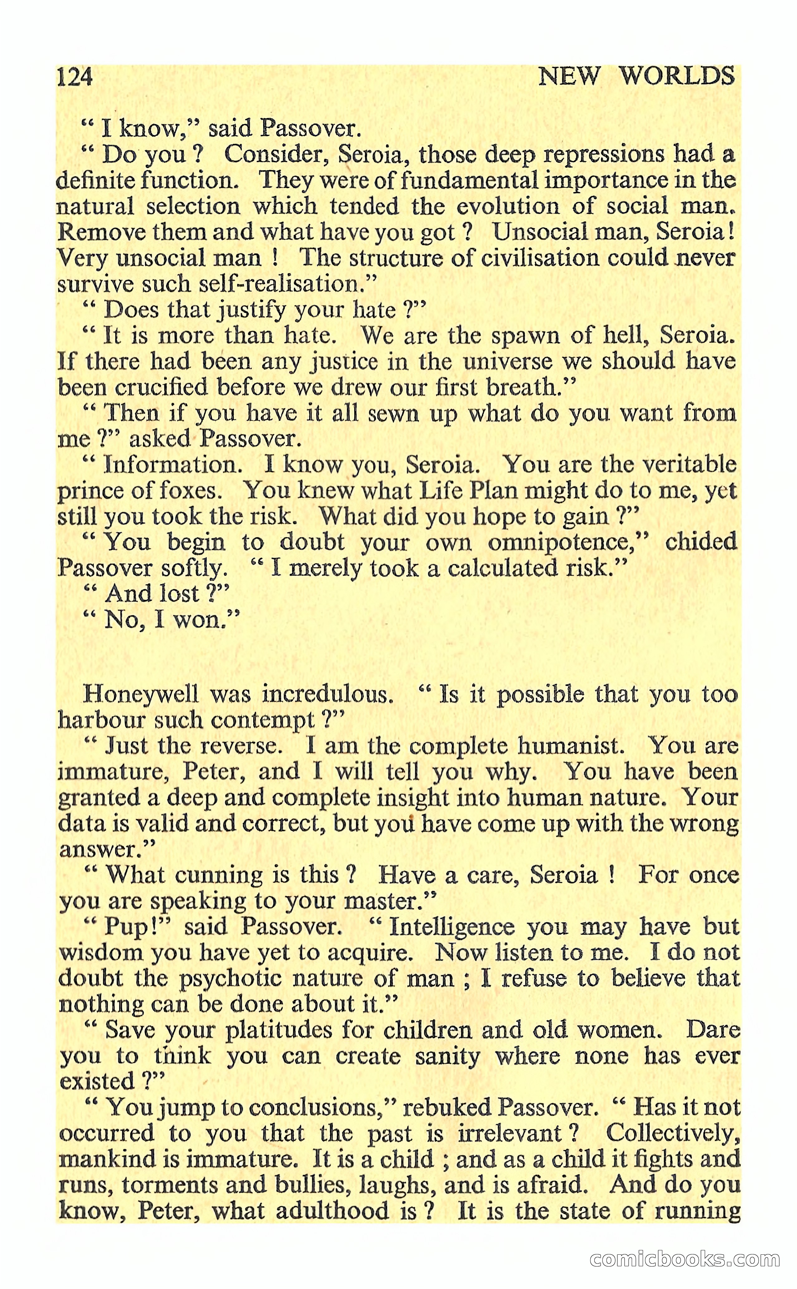 New Worlds Science Fiction No. 77 — page 126 of 132