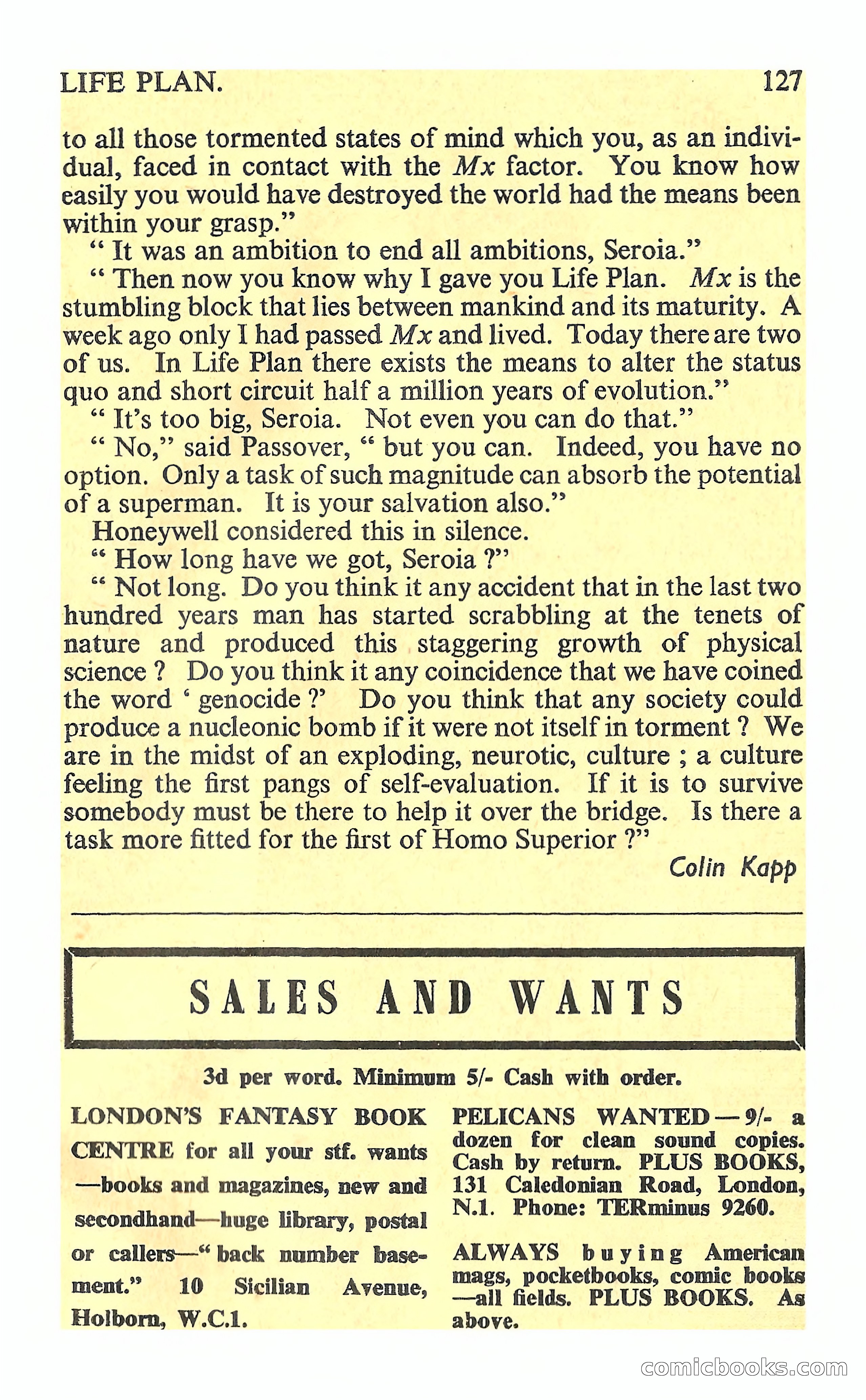 New Worlds Science Fiction No. 77 — page 129 of 132