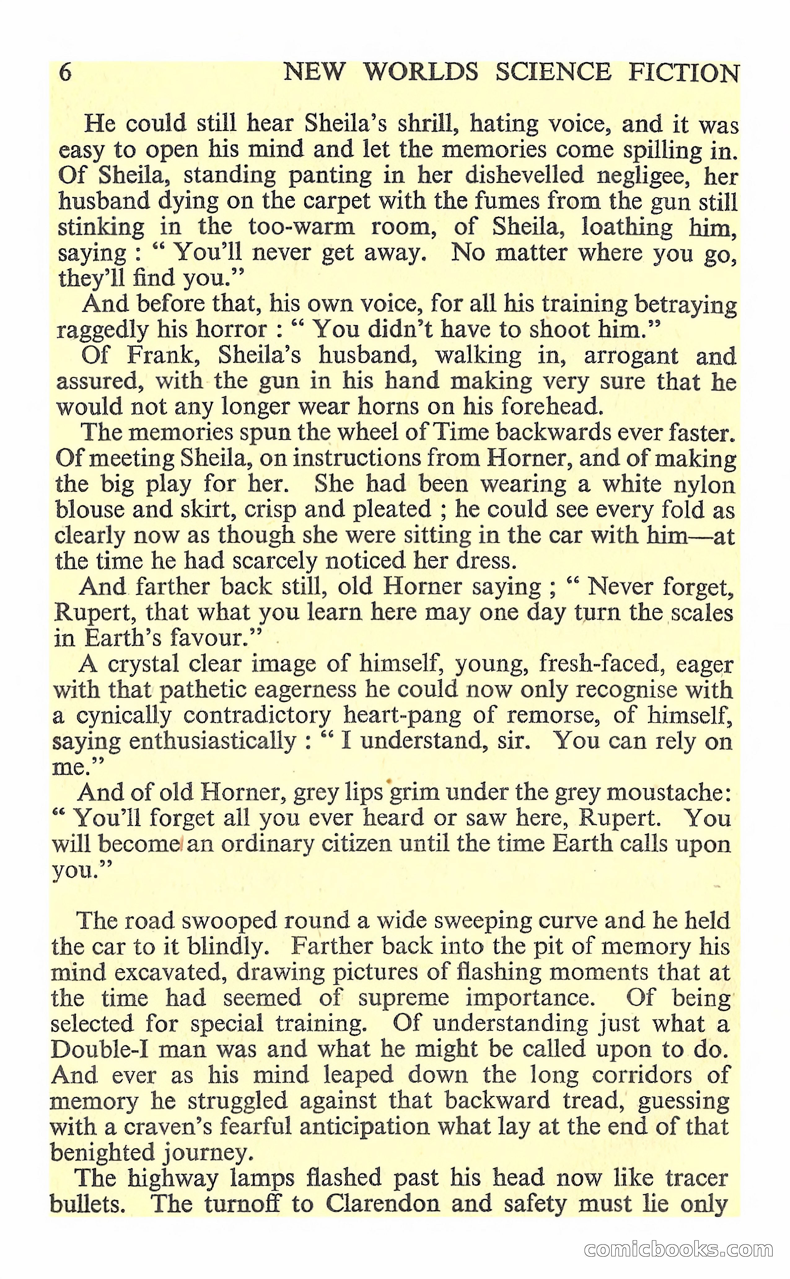 New Worlds Science Fiction No. 85 — page 8 of 132