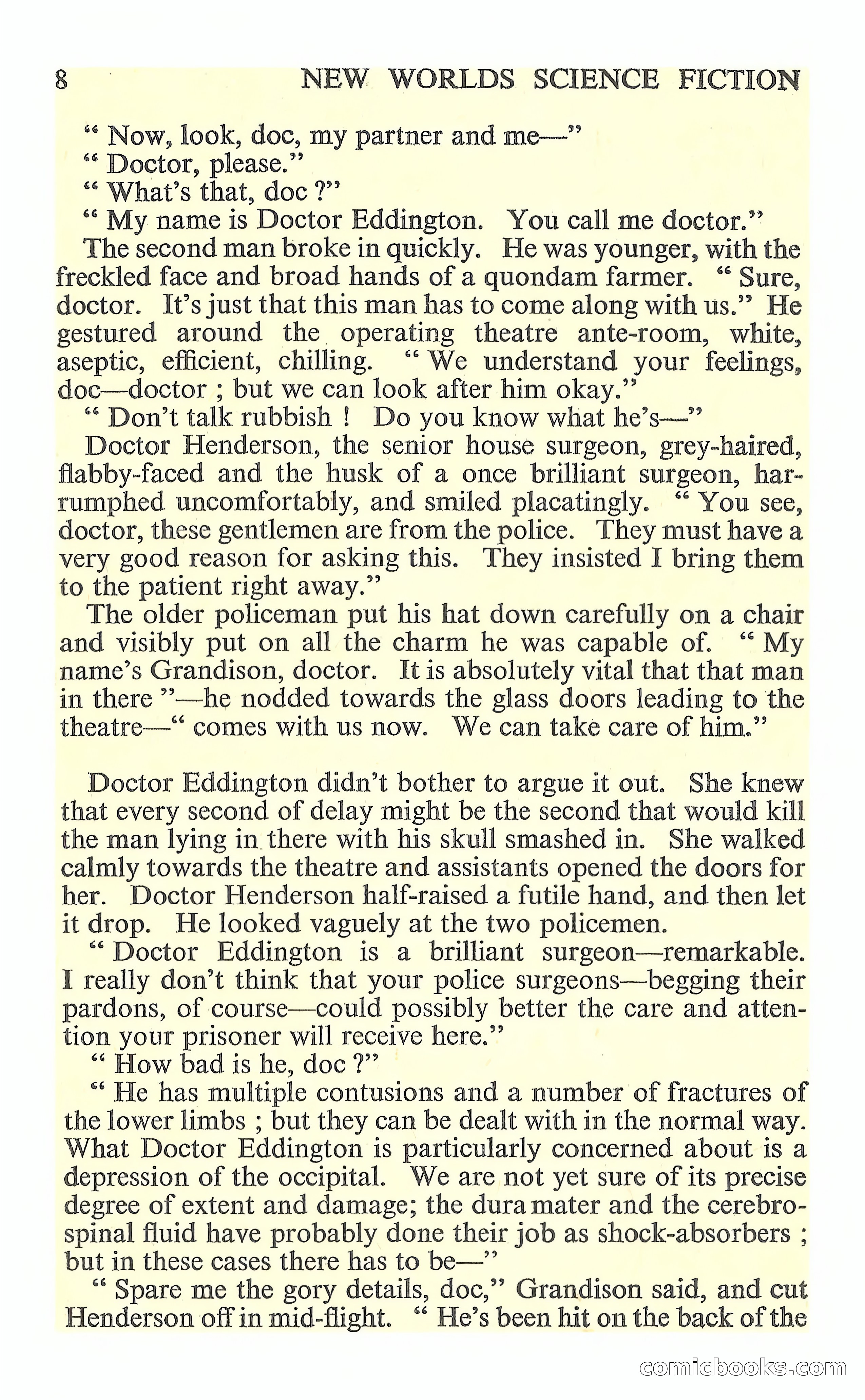 New Worlds Science Fiction No. 85 — page 10 of 132