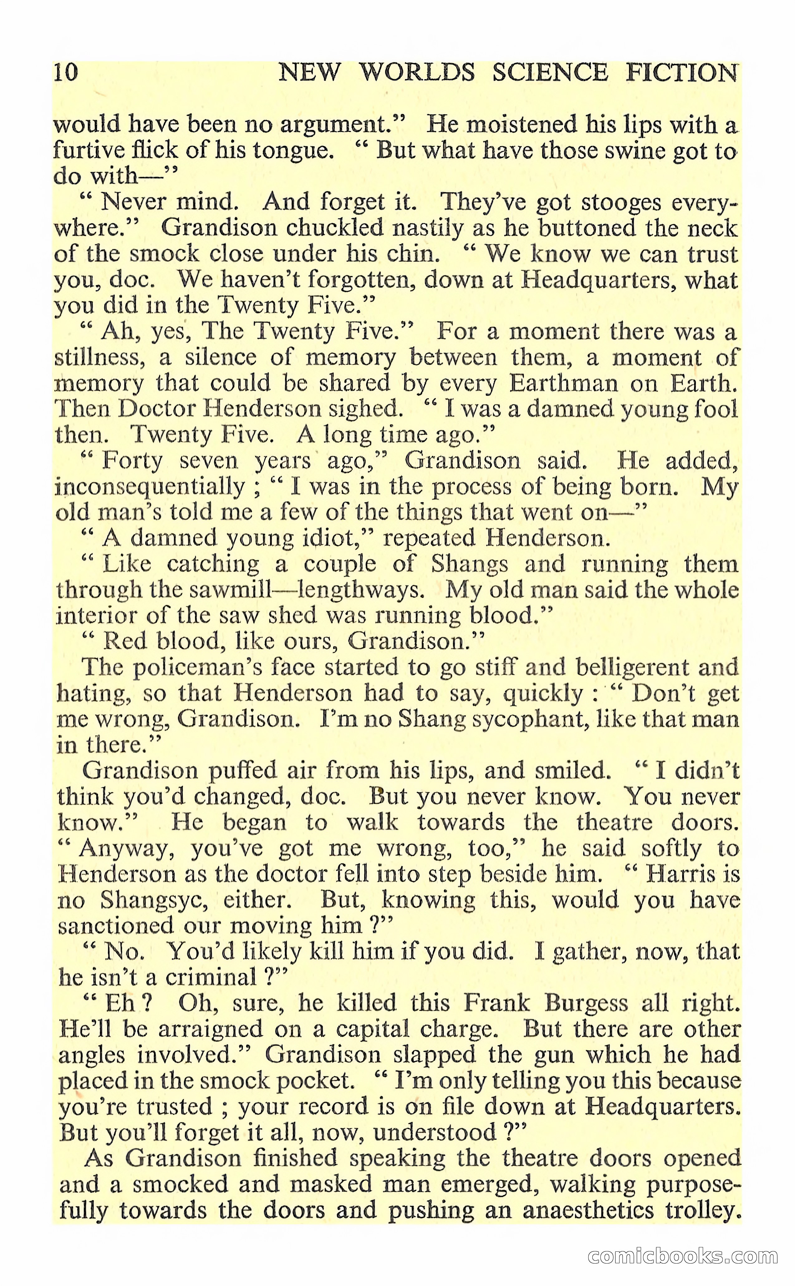 New Worlds Science Fiction No. 85 — page 12 of 132