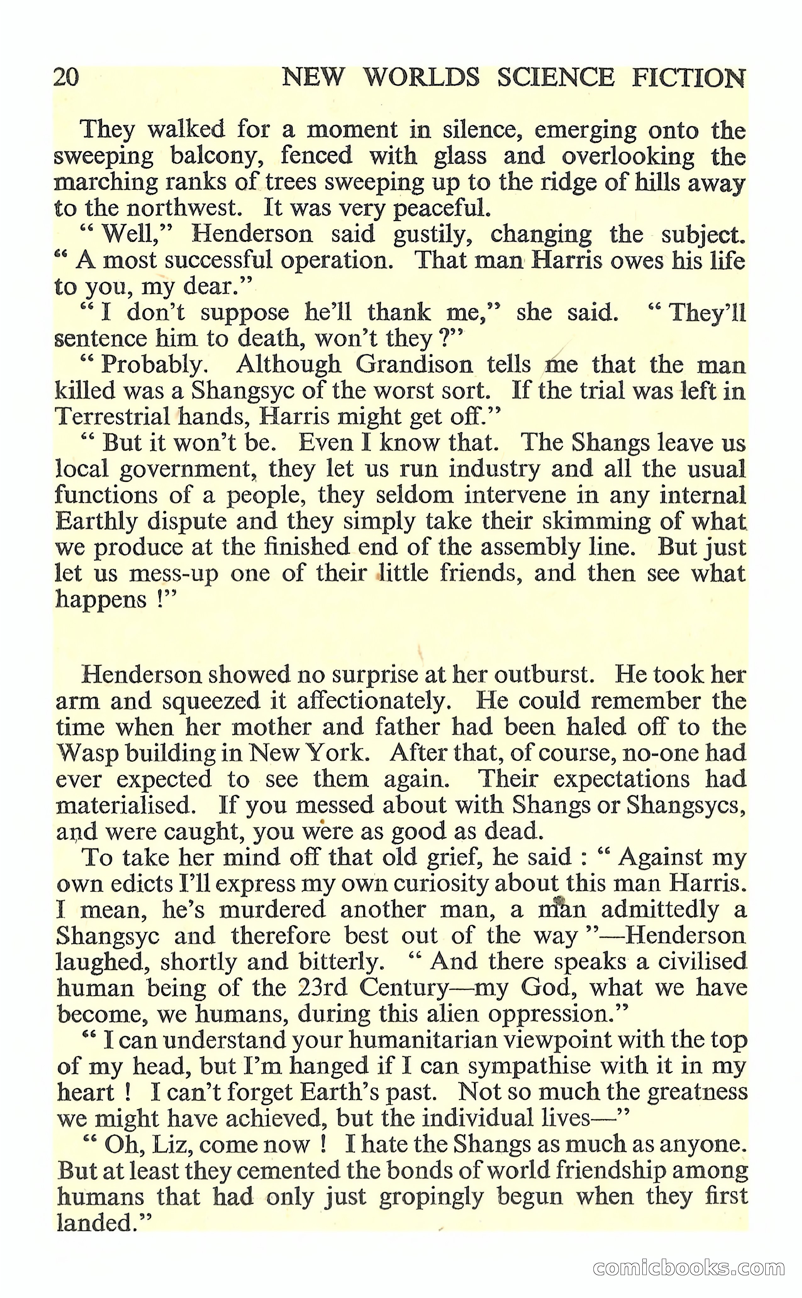 New Worlds Science Fiction No. 85 — page 22 of 132