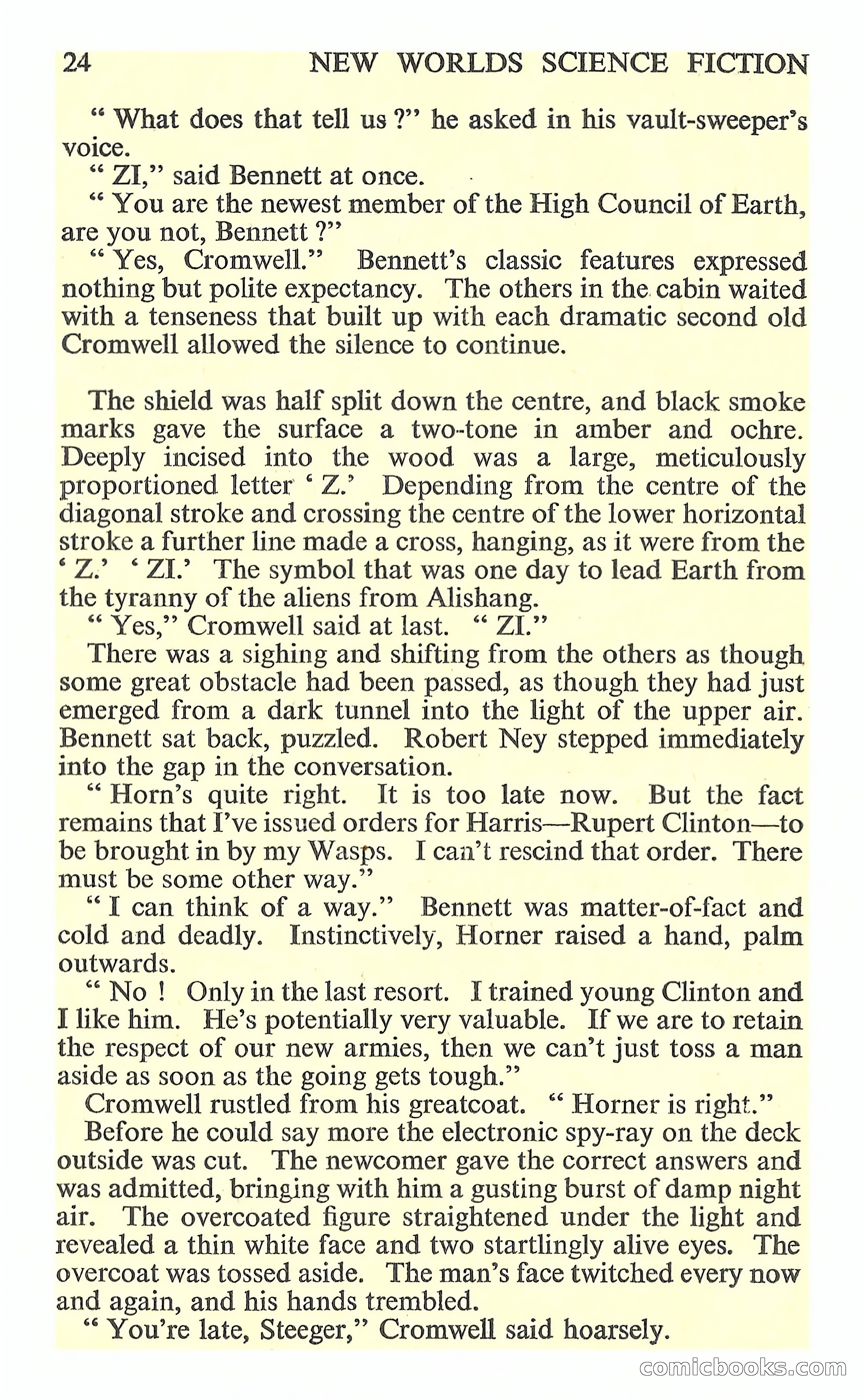 New Worlds Science Fiction No. 85 — page 26 of 132