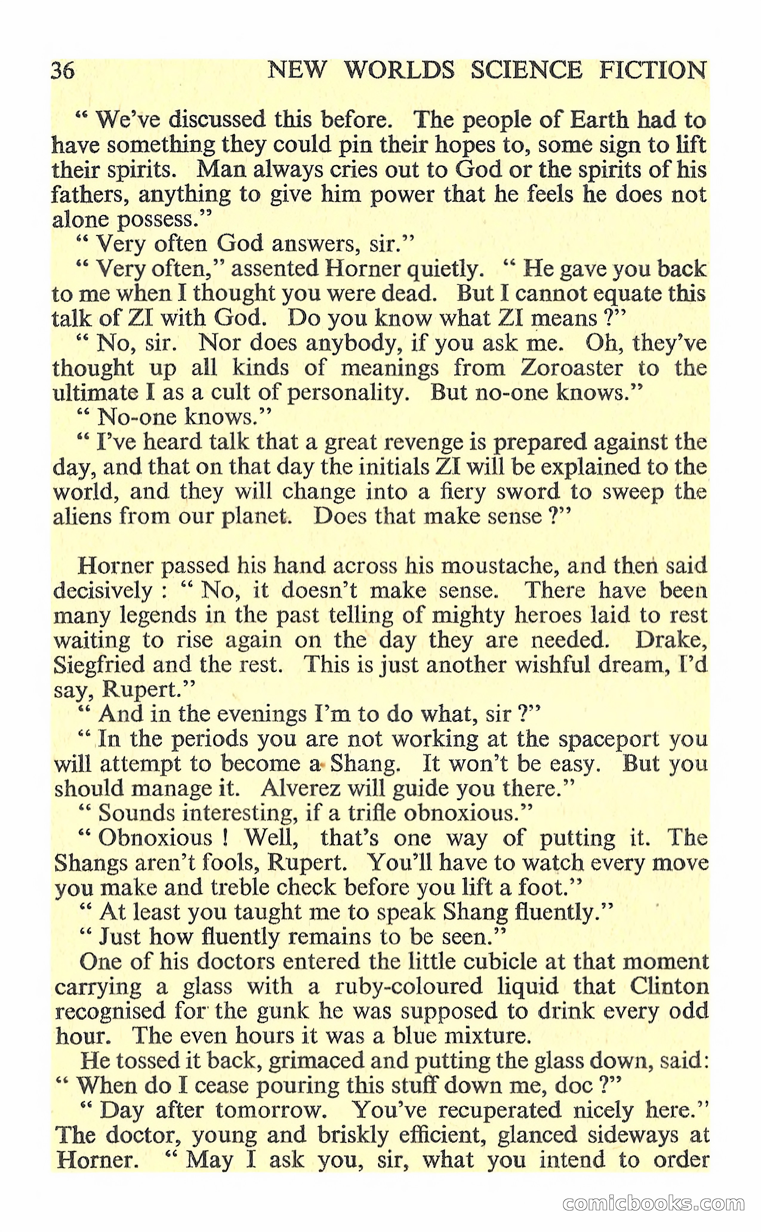 New Worlds Science Fiction No. 85 — page 38 of 132