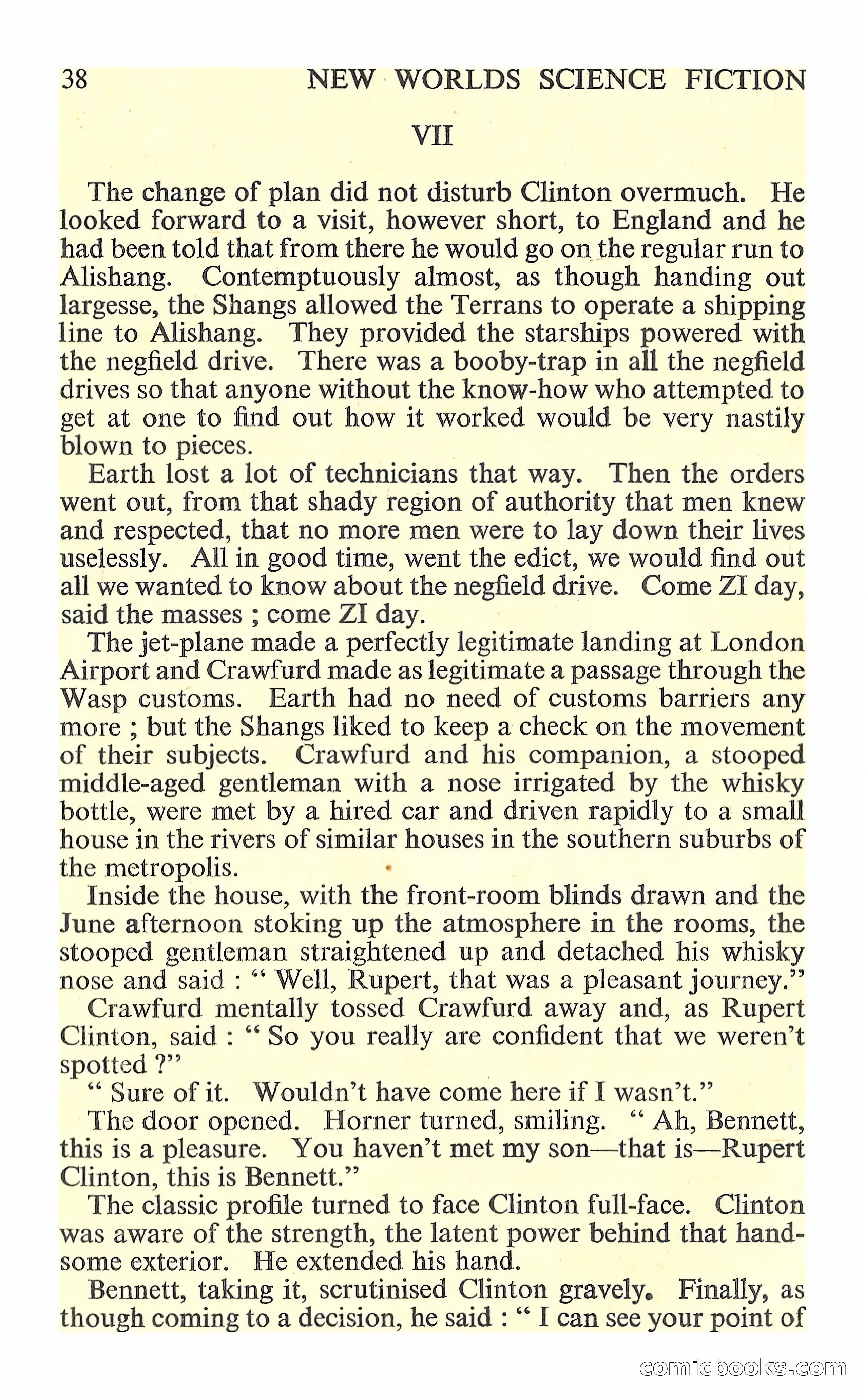 New Worlds Science Fiction No. 85 — page 40 of 132