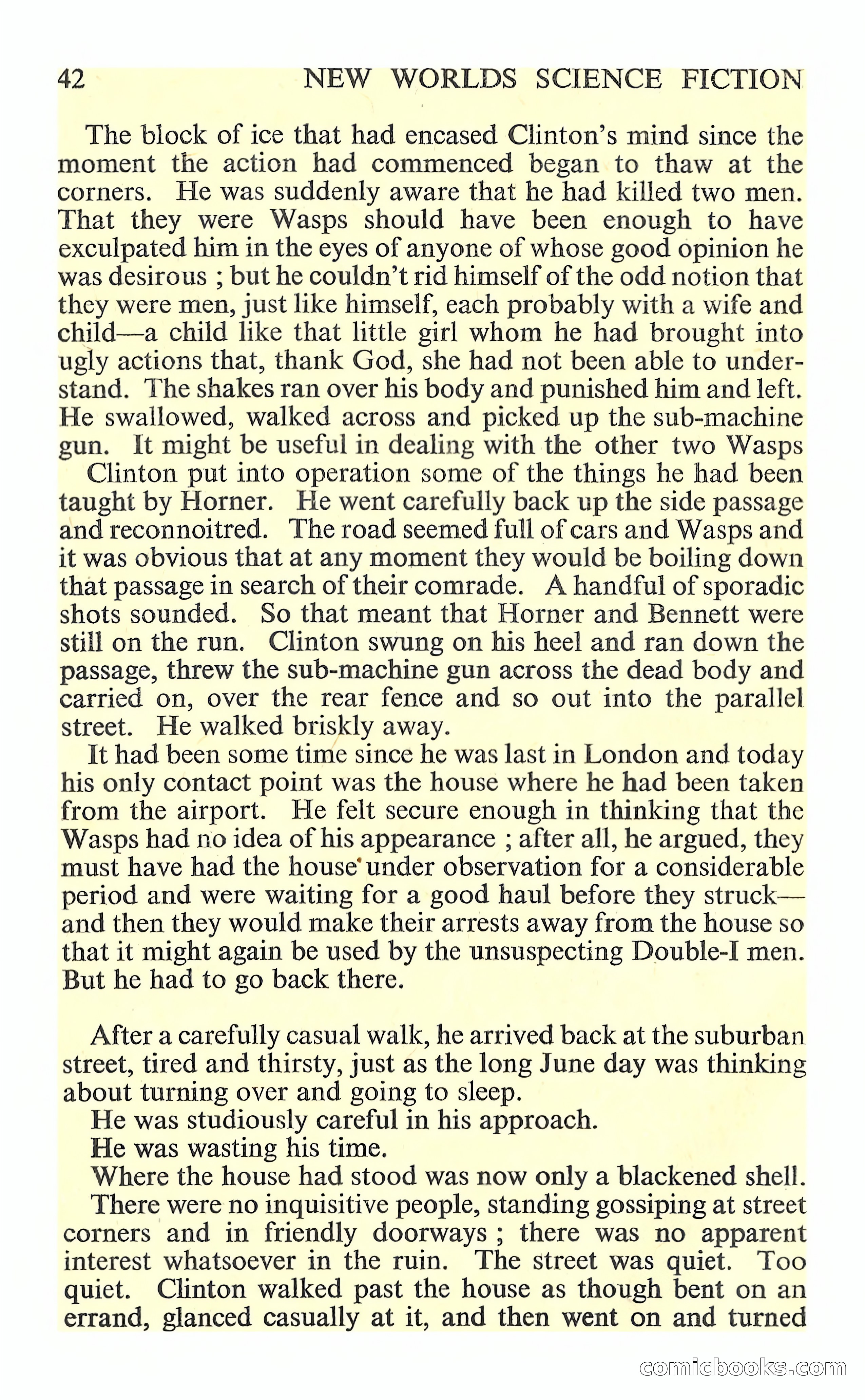 New Worlds Science Fiction No. 85 — page 44 of 132
