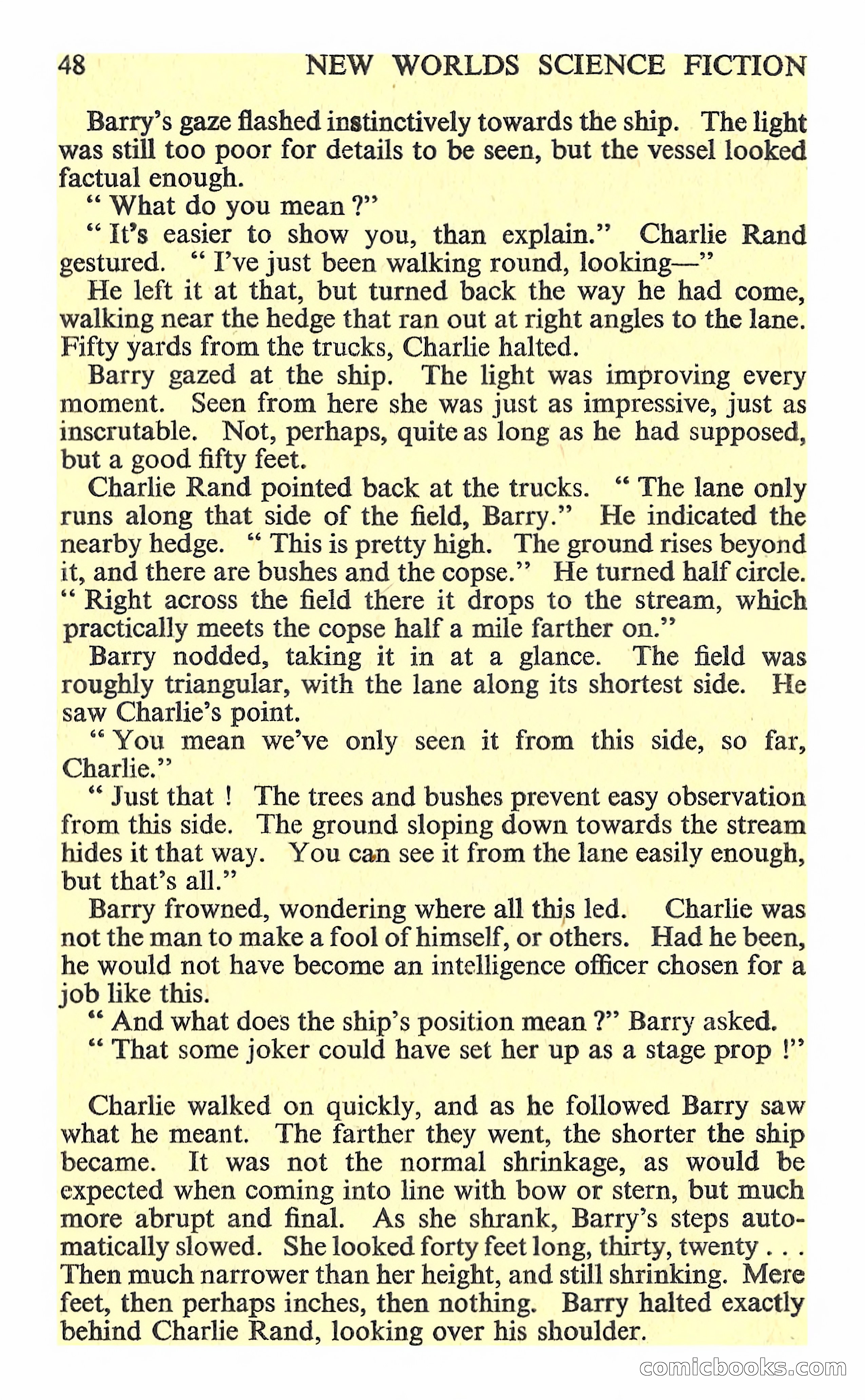 New Worlds Science Fiction No. 85 — page 50 of 132