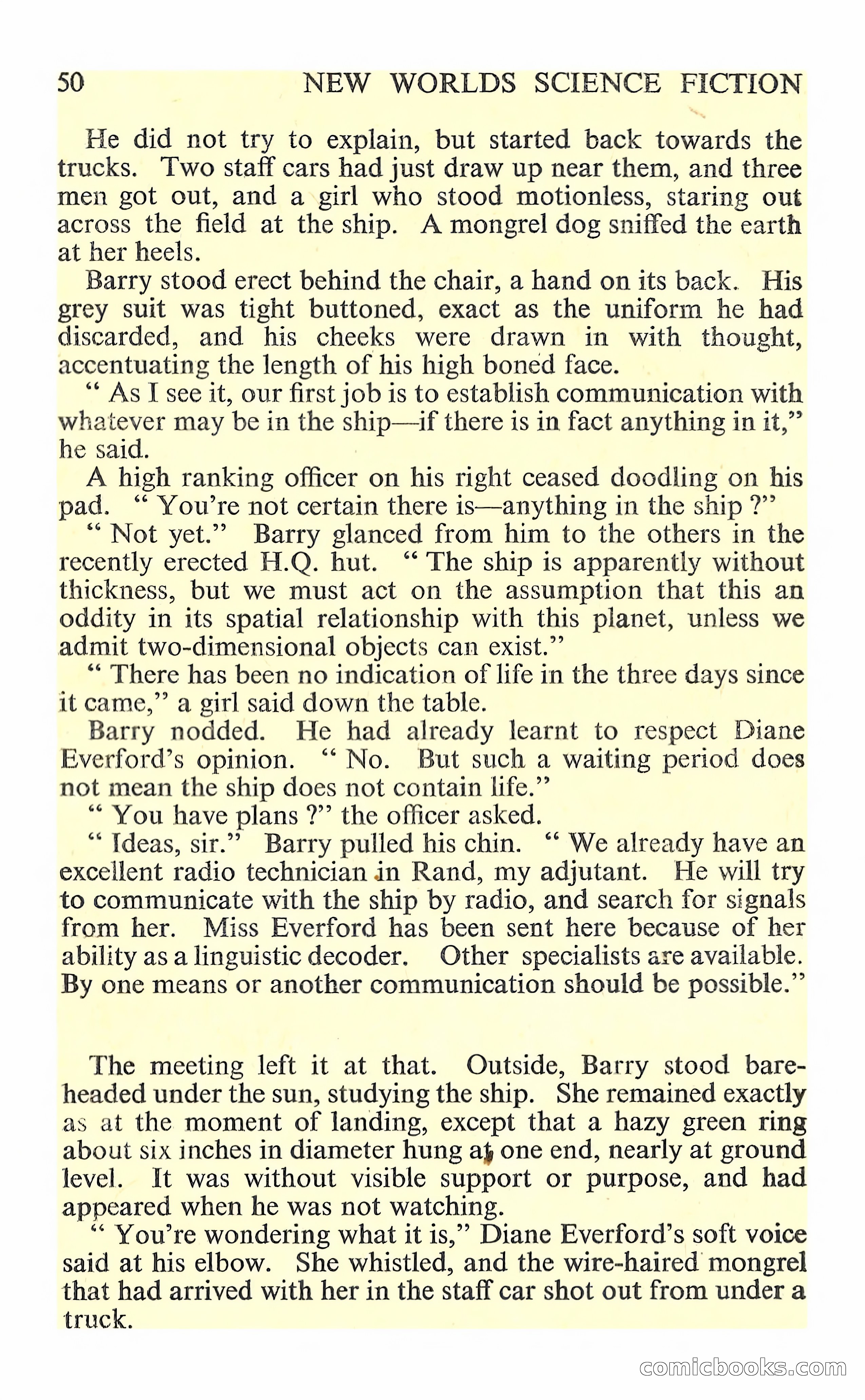 New Worlds Science Fiction No. 85 — page 52 of 132