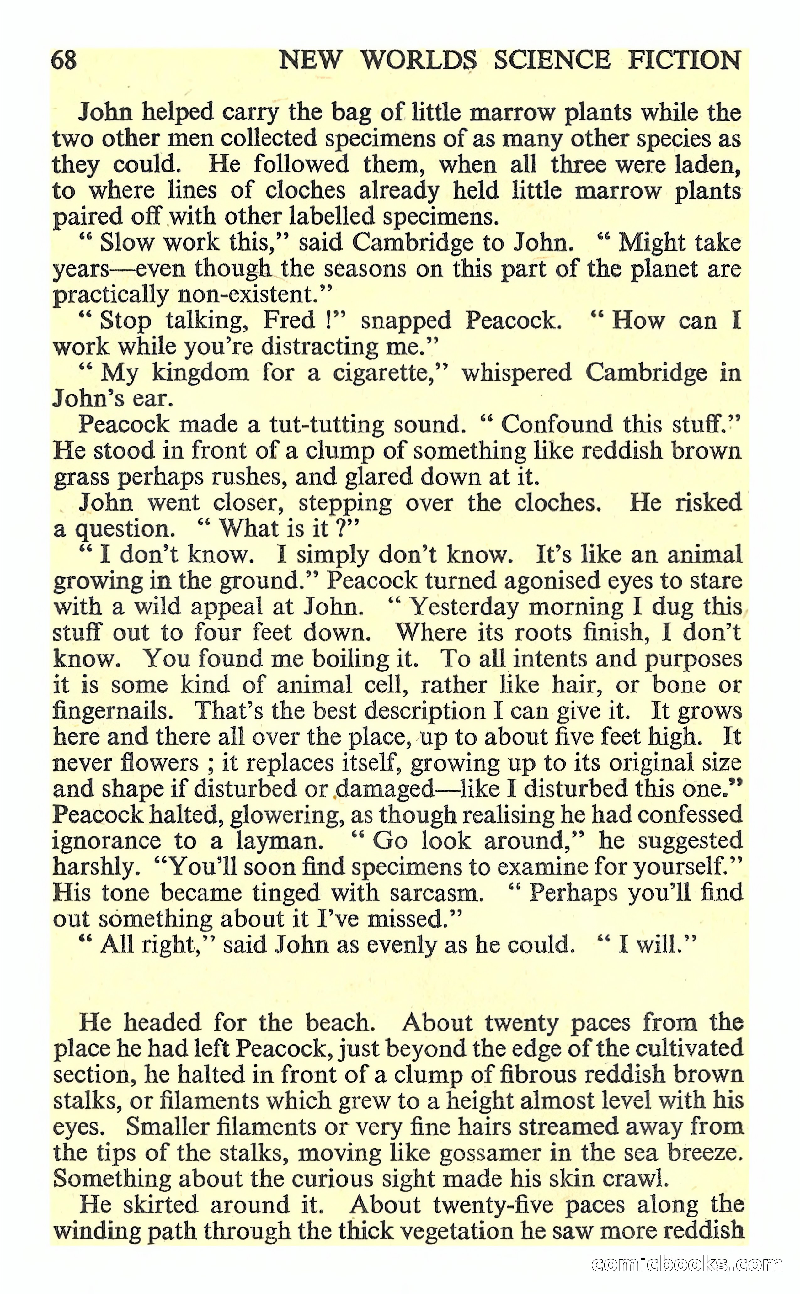 New Worlds Science Fiction No. 85 — page 70 of 132
