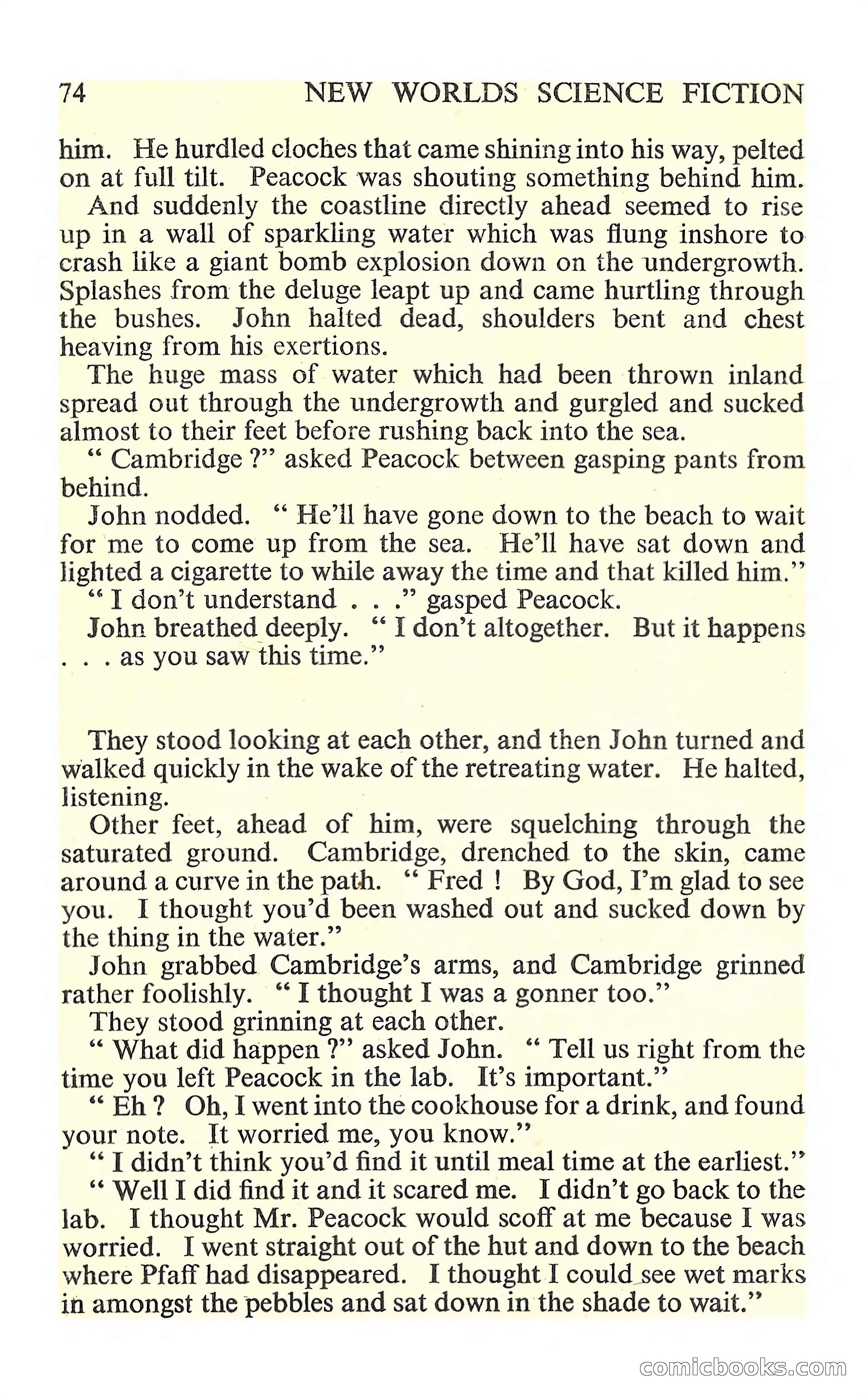 New Worlds Science Fiction No. 85 — page 76 of 132