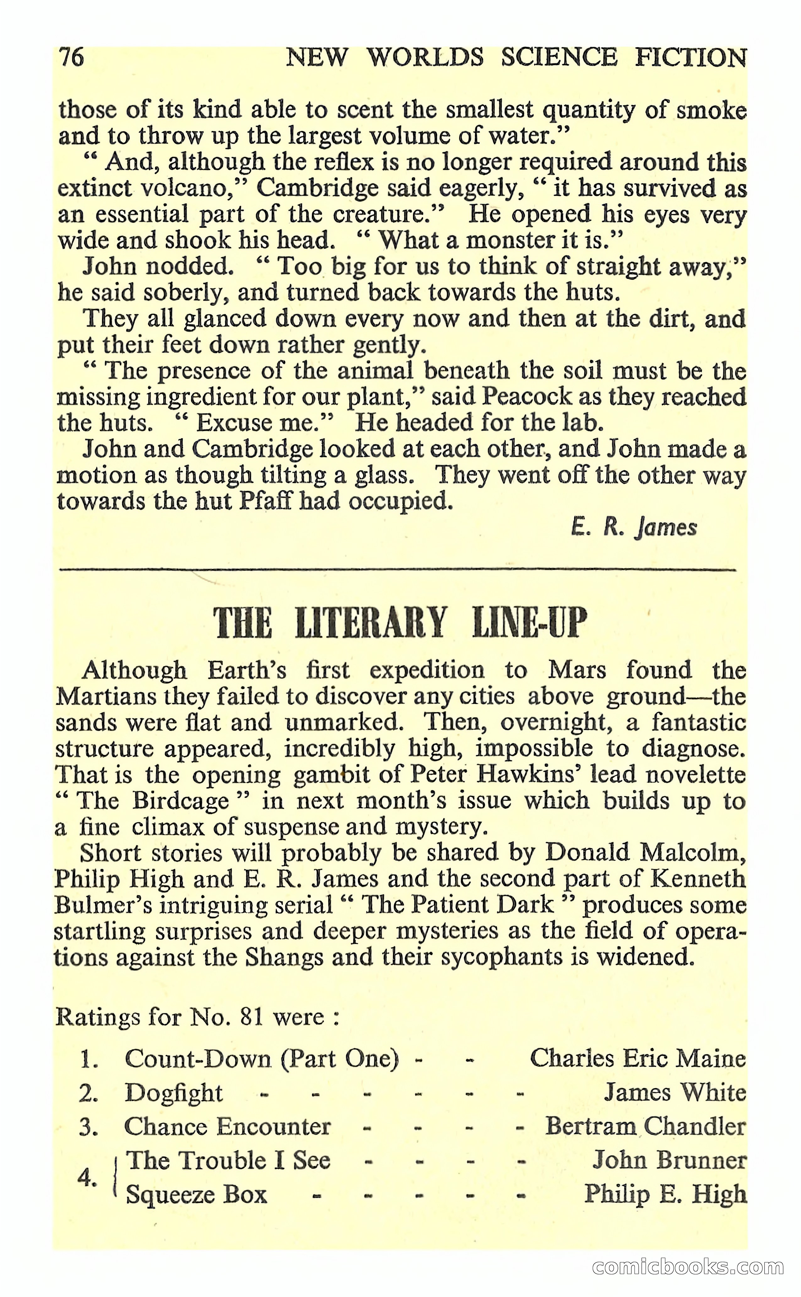 New Worlds Science Fiction No. 85 — page 78 of 132