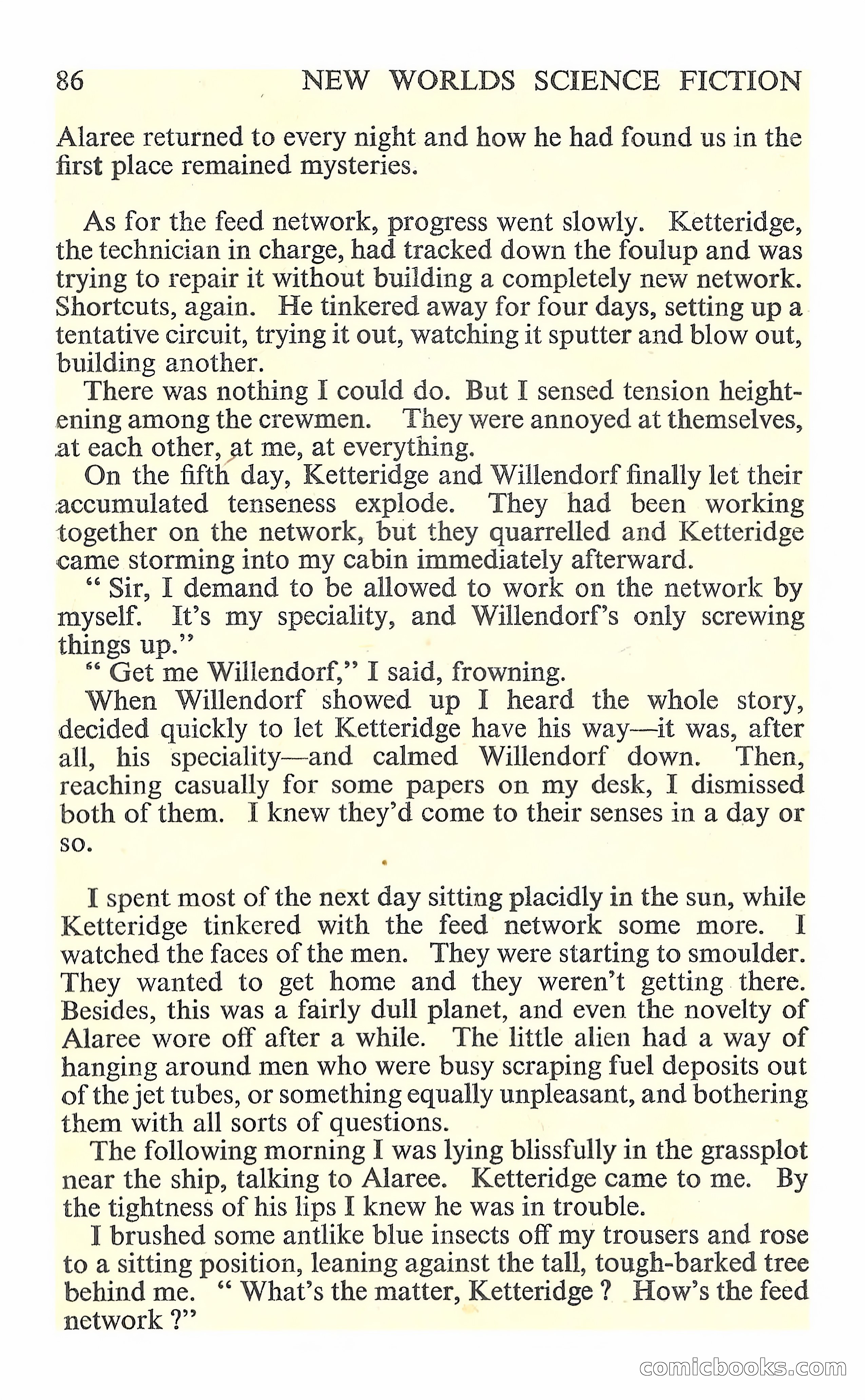 New Worlds Science Fiction No. 85 — page 88 of 132